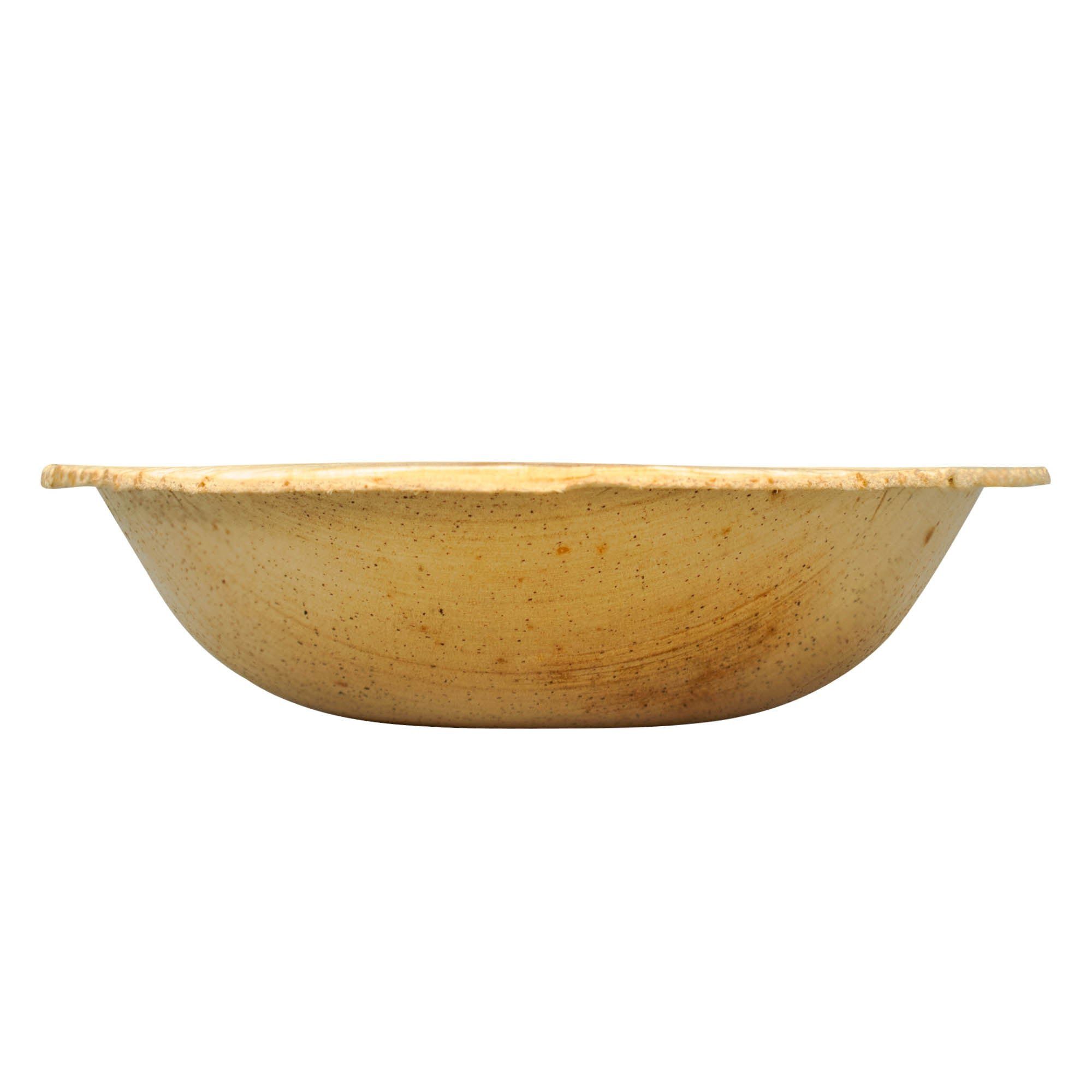 wisefood Einwegschale 25-tlg., Palmblatt Schale / Schüssel rund Ø 10 cm, Palmblatt, (25-tlg)