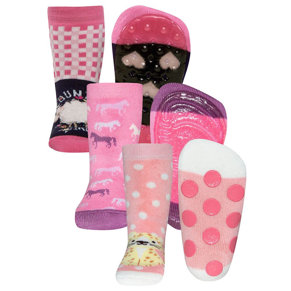 Ewers ABS-Socken Stoppersocken 3er Pack Mädchen Sonderposten (3-Paar)