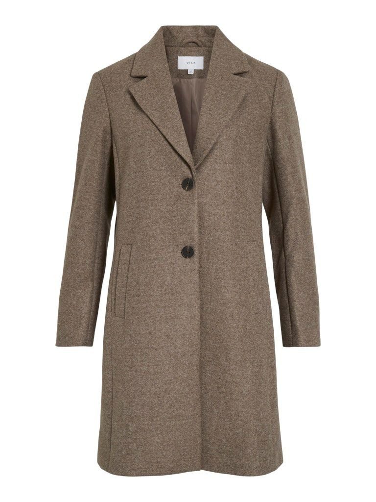 Vila Langmantel VICLAUDIA BUTTON COAT günstig online kaufen