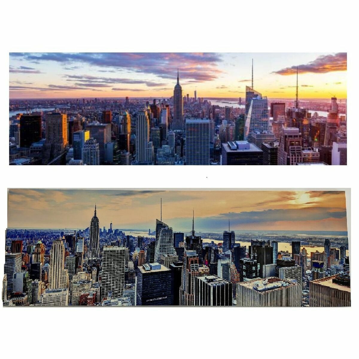Bild Bild DKD Home Decor New York 120 x 2,5 x 40 cm 2 Stück