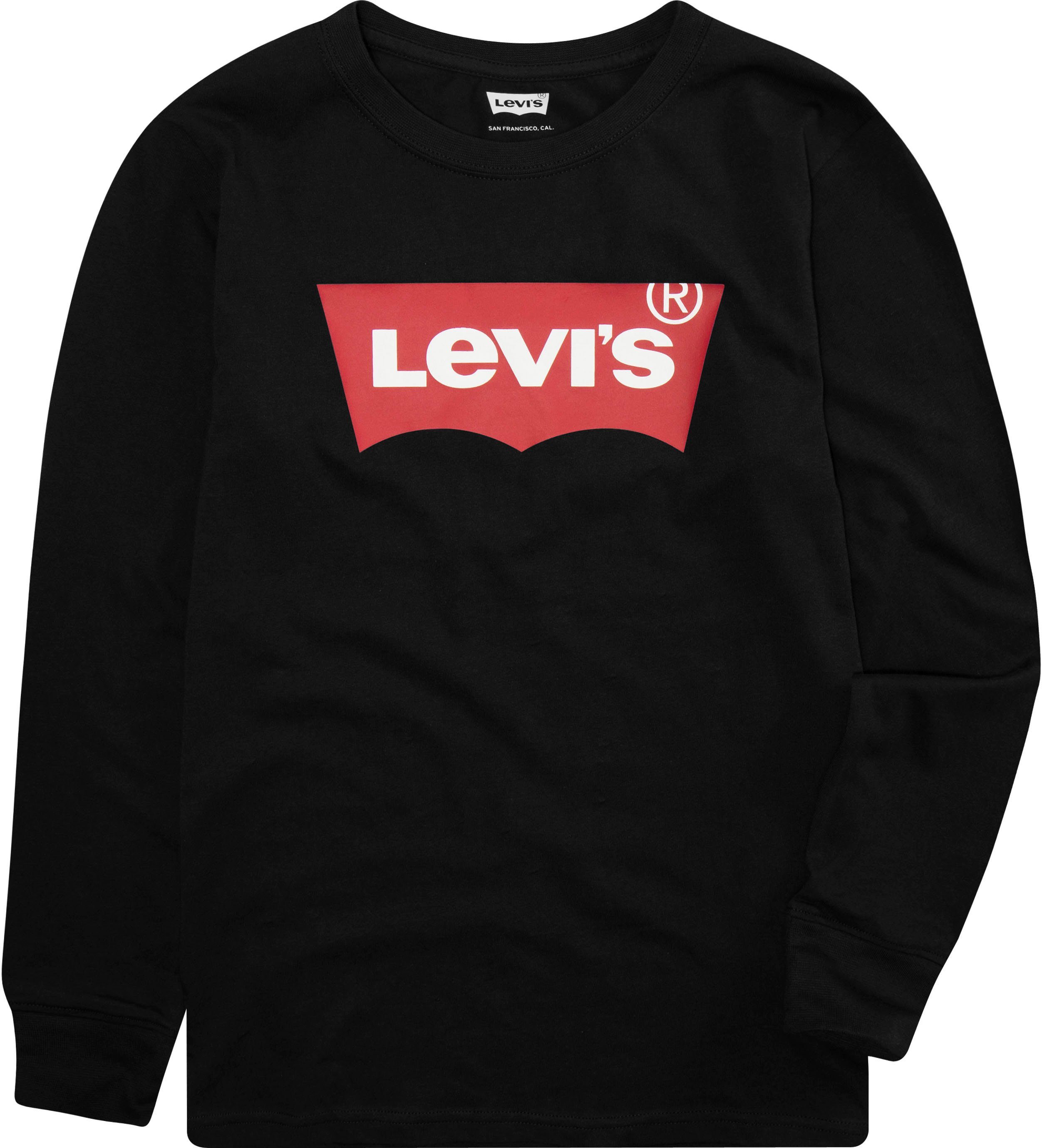 BOYS TEE Kids BATWING schwarz for L/S Langarmshirt Levi's®