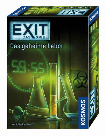 Kosmos Spiel, EXIT, Das Spiel, Das geheime Labor, Made in Germany