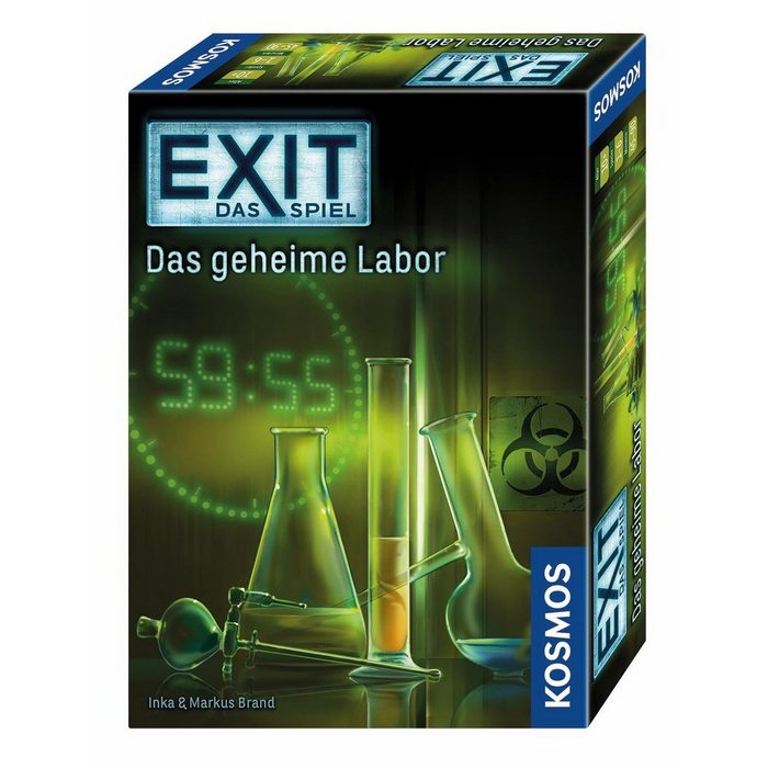 Kosmos Spiel Exit Das Spiel Das geheime Labor Made in Germany