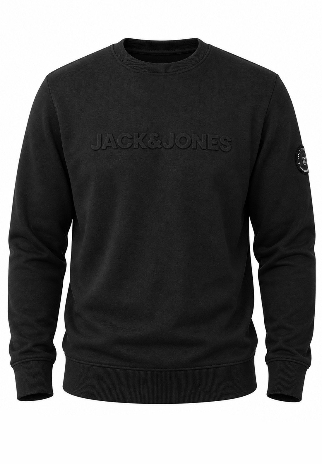 Sweatshirt Pullover - Rundhalspullover mit Crew-Neck im Regular Fit für Herren