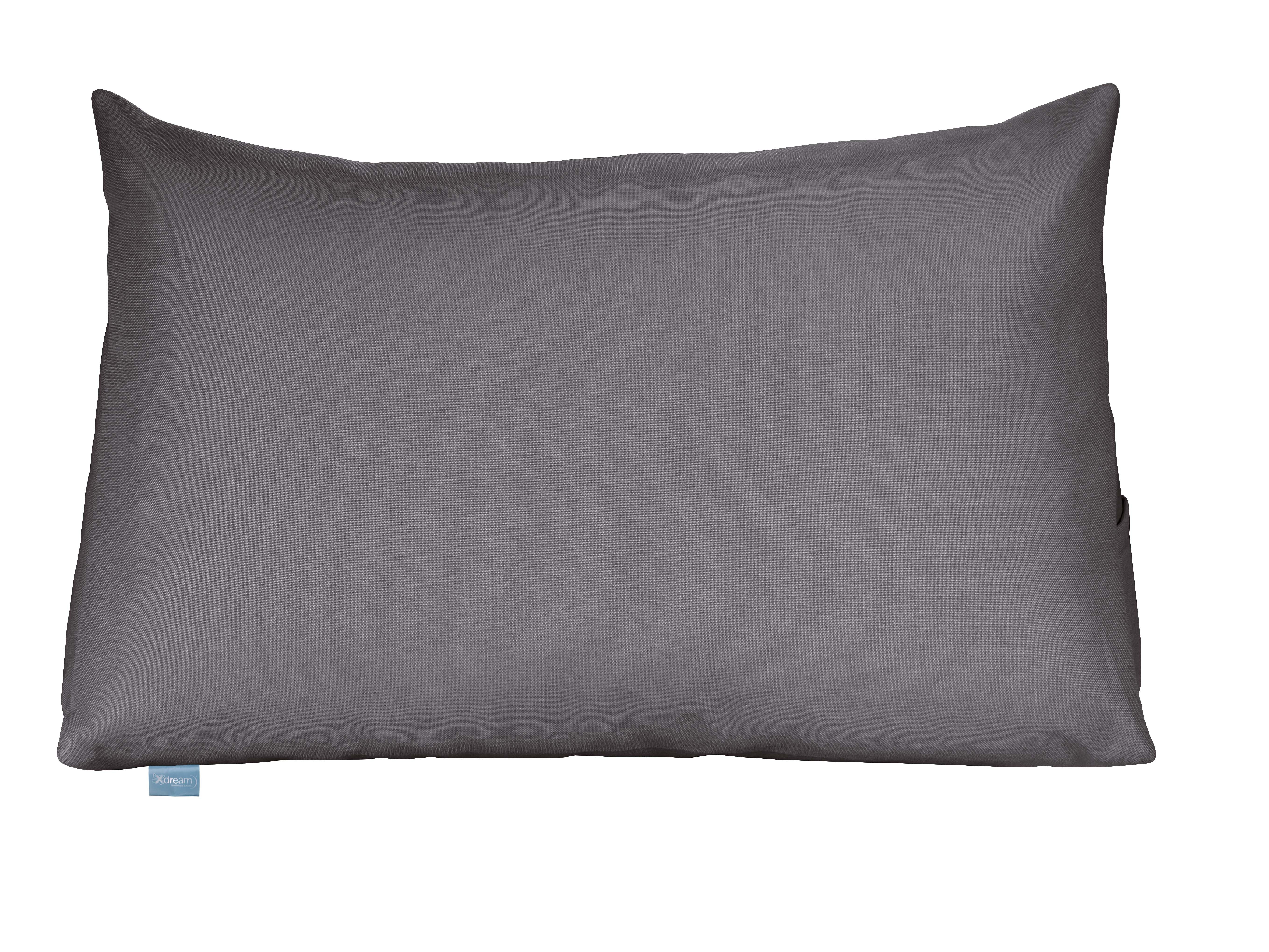 XDREAM Rückenkissen ergonomisches Keilkissen für Bett und Sofa, 1-tlg., als Kopfkissen oder Venenkissen verwendbar, mit praktischem Seitenfach