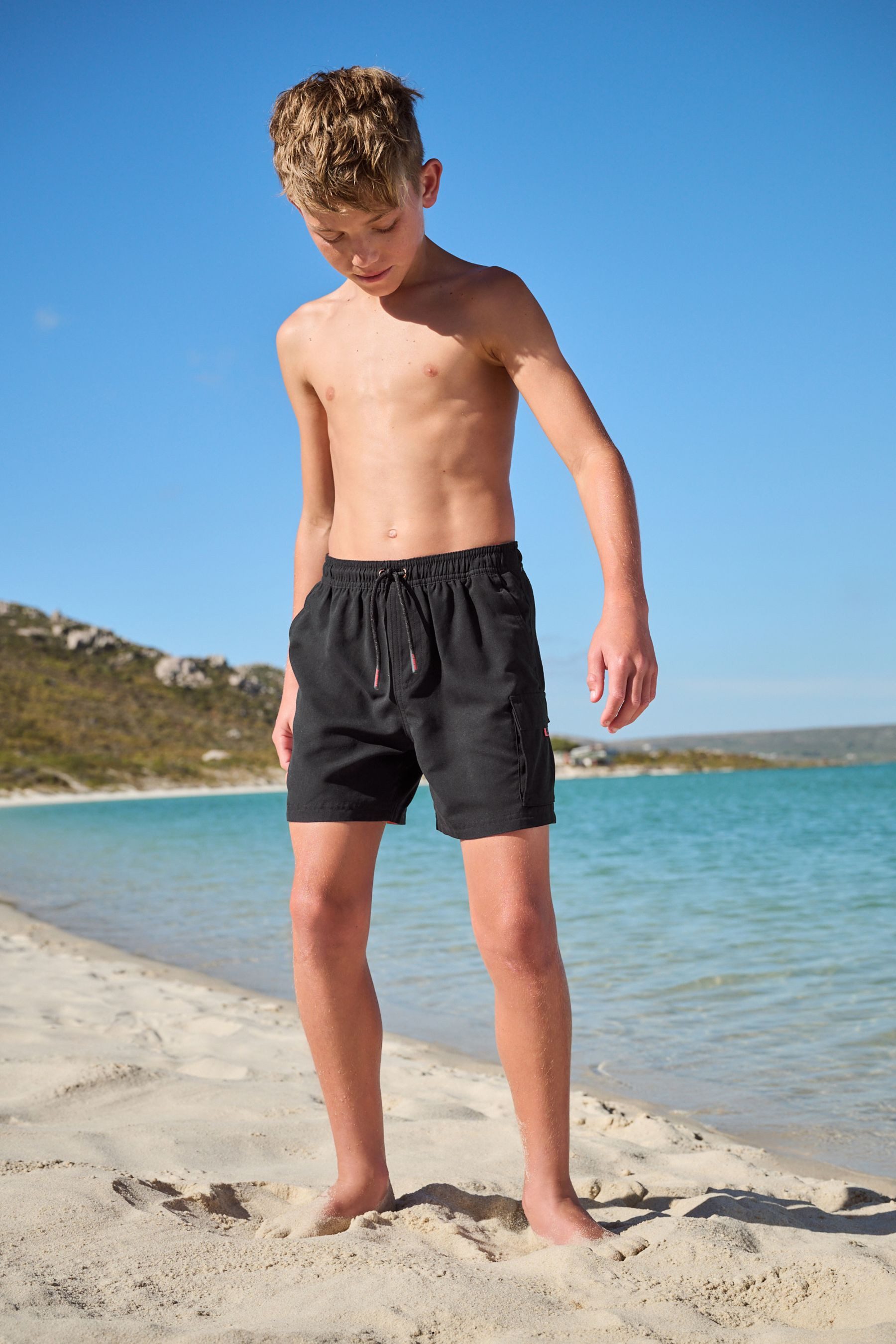 Next Badeshorts Badeshorts im Cargo-Stil (1-St)