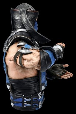 Figuren Shop GmbH Dekofigur Mortal Kombat Figur - Sub-Zero Büste - Nemesis Now - Merchandise Dekofigur