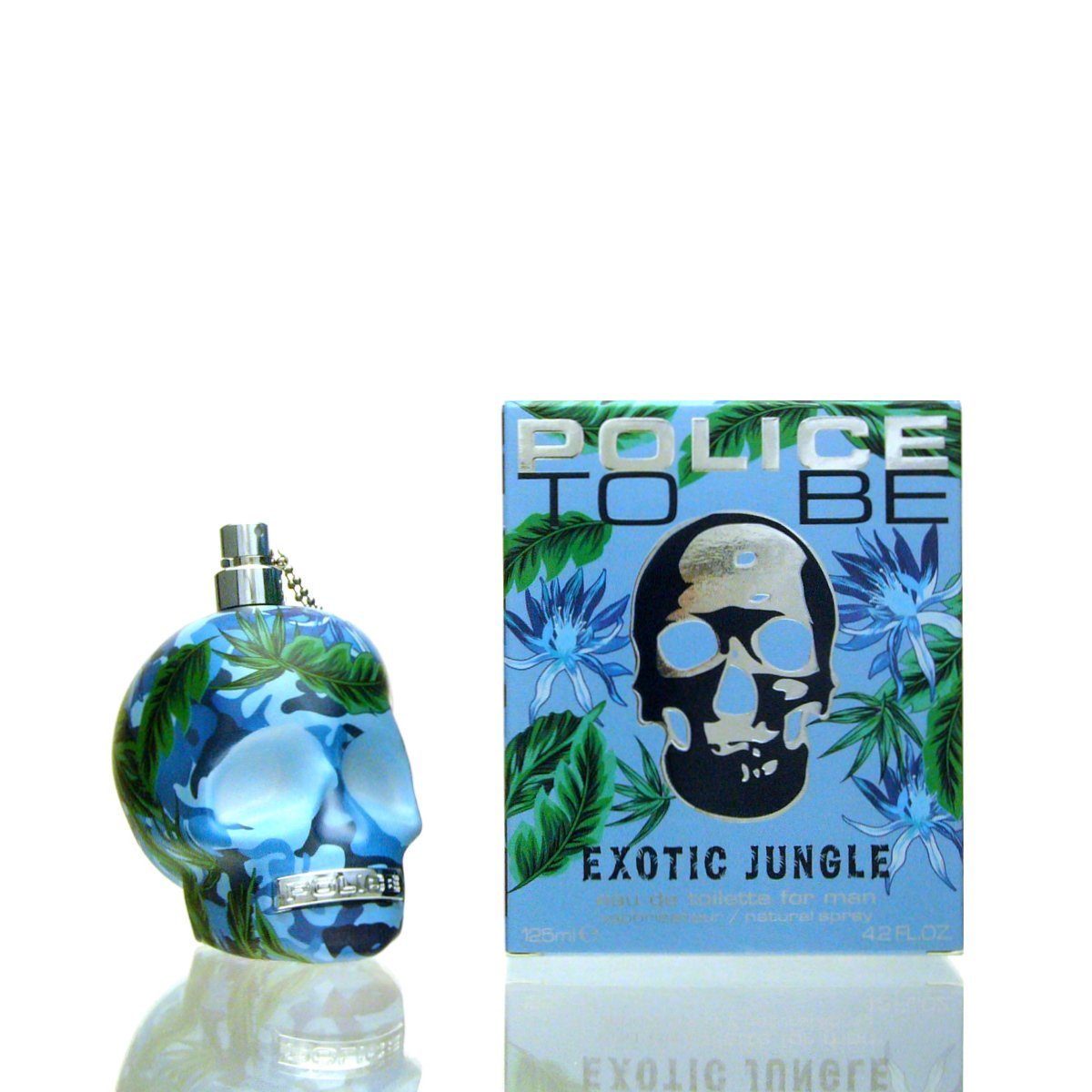 Eau de Police de Man To Toilette ml Jungle Exotic 125 Be Police Toilette Eau