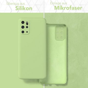 EAZY CASE Handyhülle TPU Hülle für Samsung Galaxy S20 Plus / S20+ 5G 6,7 Zoll, Smart Slimcover Matt Silikon Schutzhülle mit Kameraschutz tpu Grün