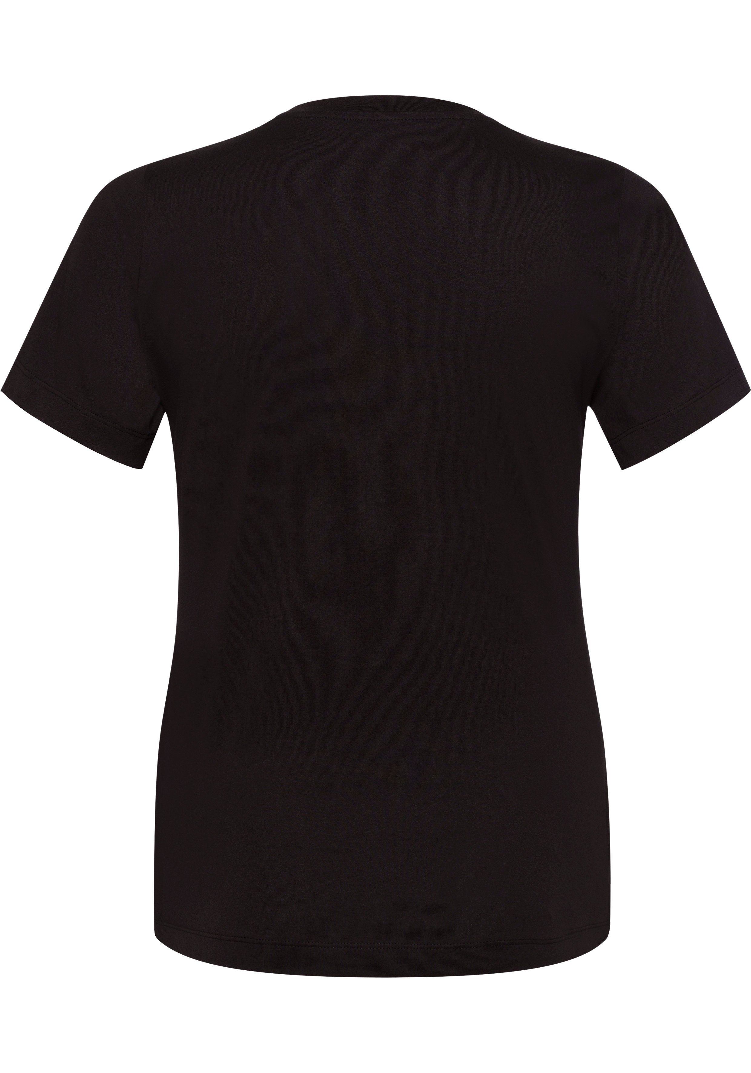 Calvin Klein Jeans (2-tlg., im 2er-Pack Plus praktischen 2er-Pack) schwarz T-Shirt