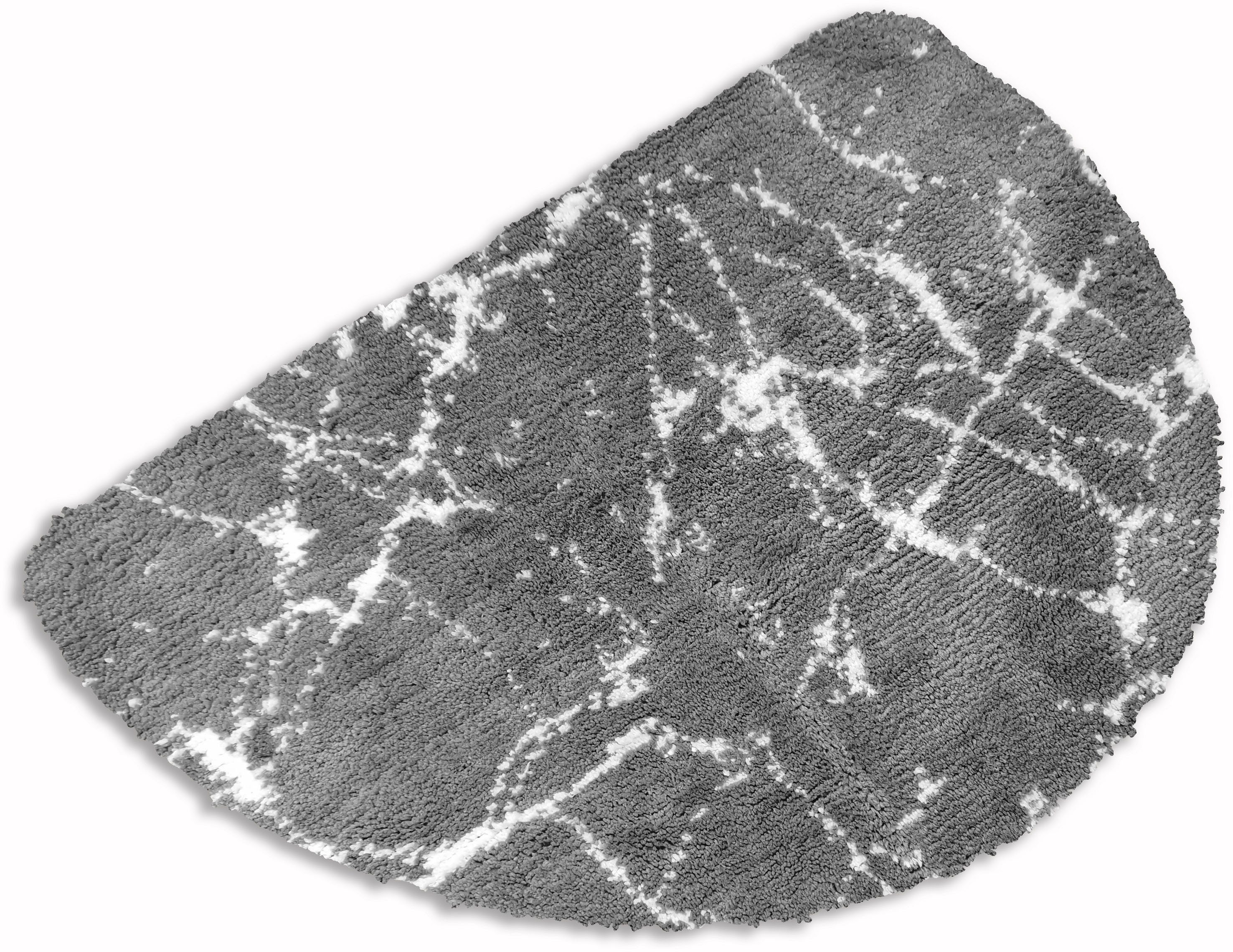 my home Badematte Marble, Höhe 15 mm, rutschhemmend beschichtet, fußbodenhe günstig online kaufen