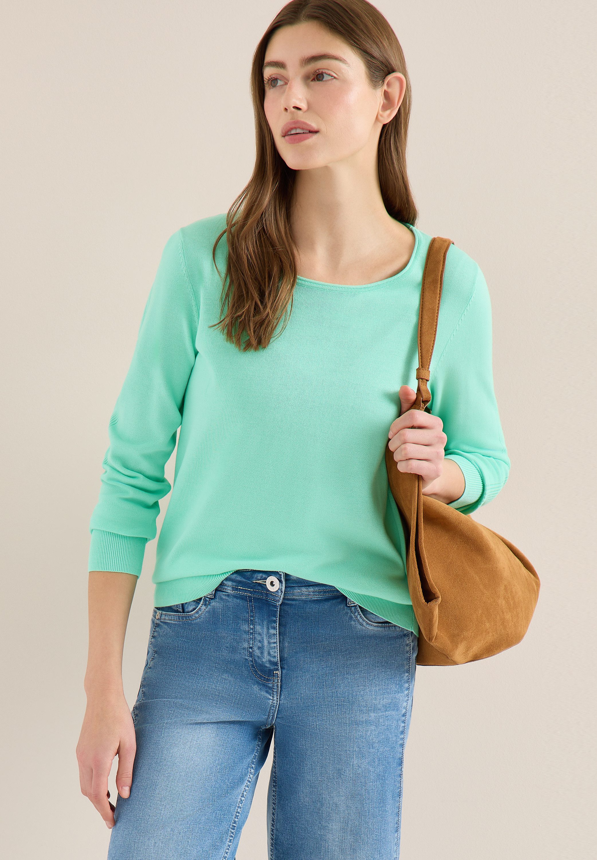 CECIL Strickpullover aus Feinstrick günstig online kaufen