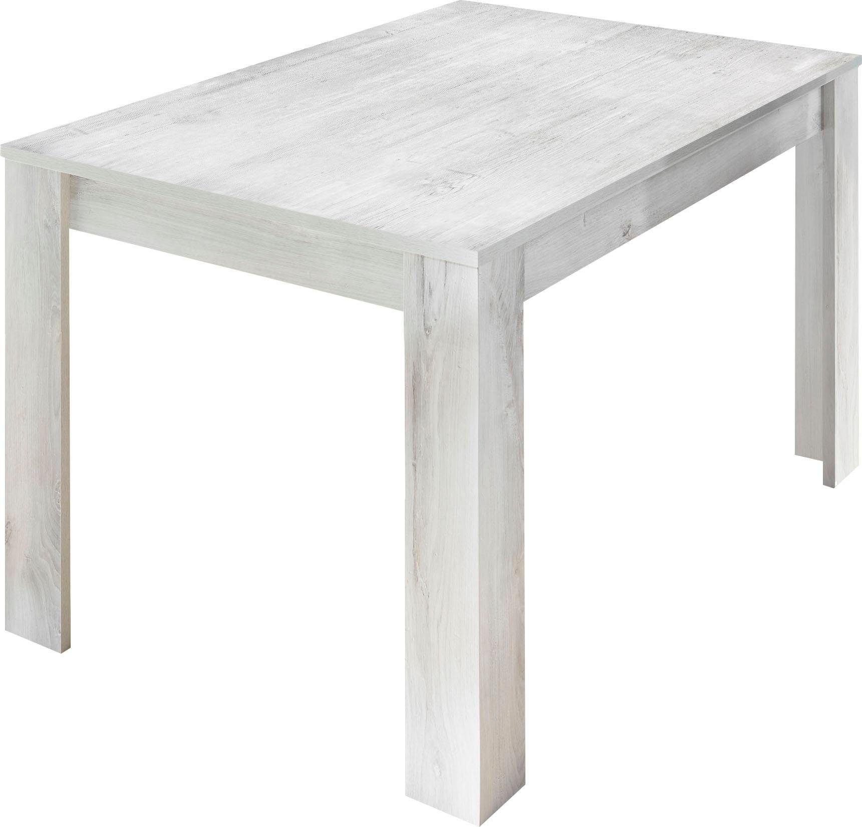 INOSIGN Esstisch Urbino, Breite 137 mit Ansteckplatte