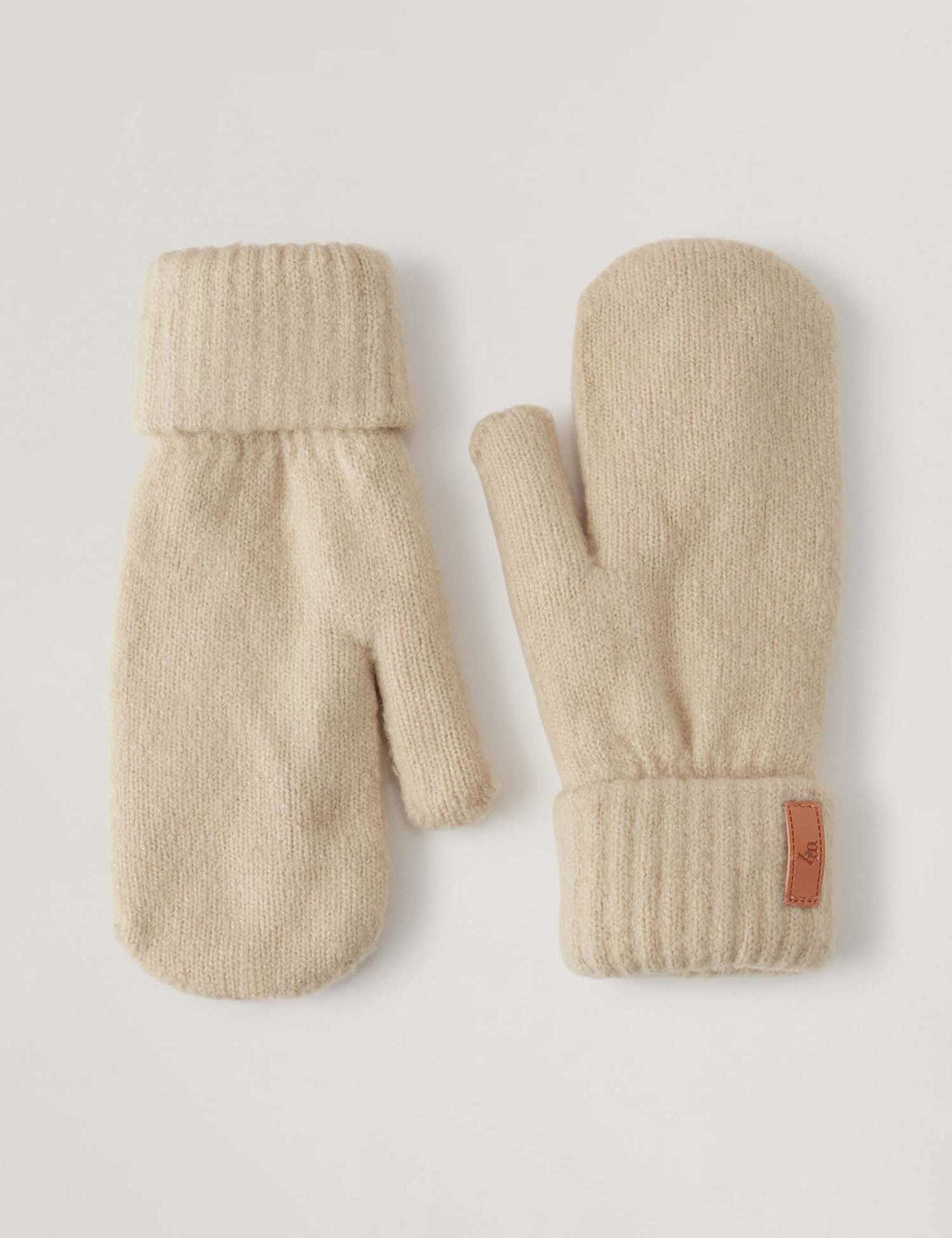 BabyMocs Fäustlinge Handschuhe beige