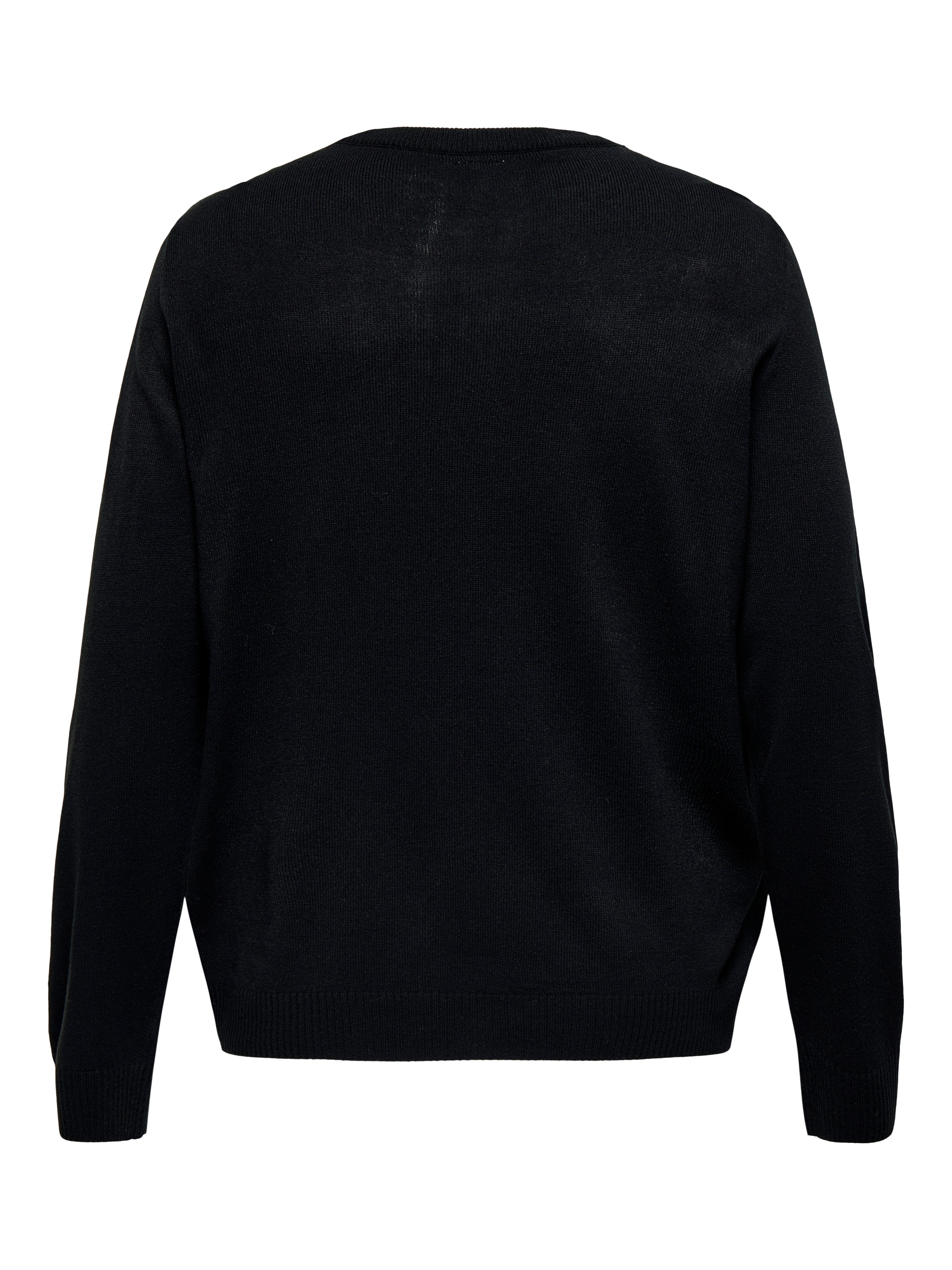 ONLY CARMAKOMA Weihnachtspullover CARXMAS SHINE LS ONECK KNT Ugly Sweater günstig online kaufen