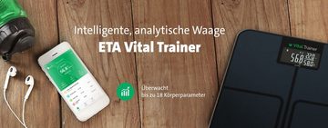 eta Körper-Analyse-Waage Vital Trainer ETA778090000, ITO-Technologie für höhere Messgenauigkeit