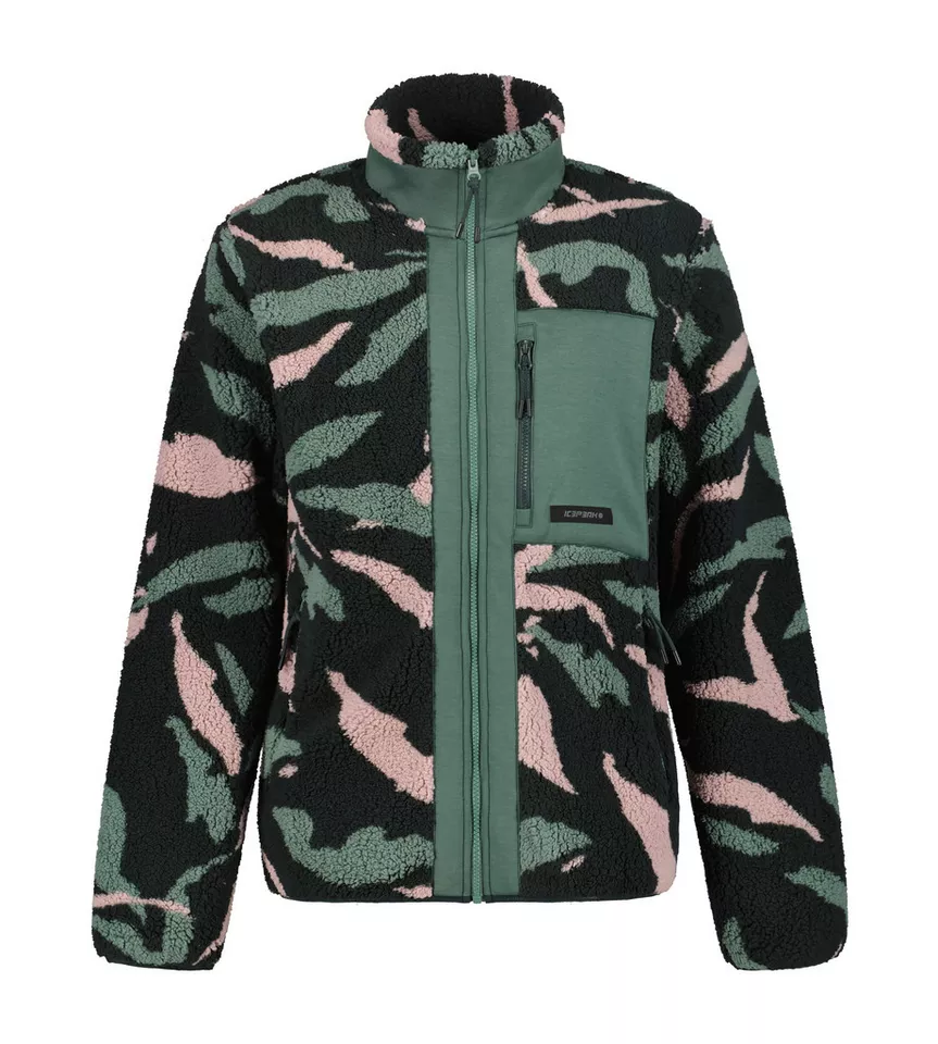 icepeak Fleecejacke ARDESE mit Stehkragen, in normaler Passform