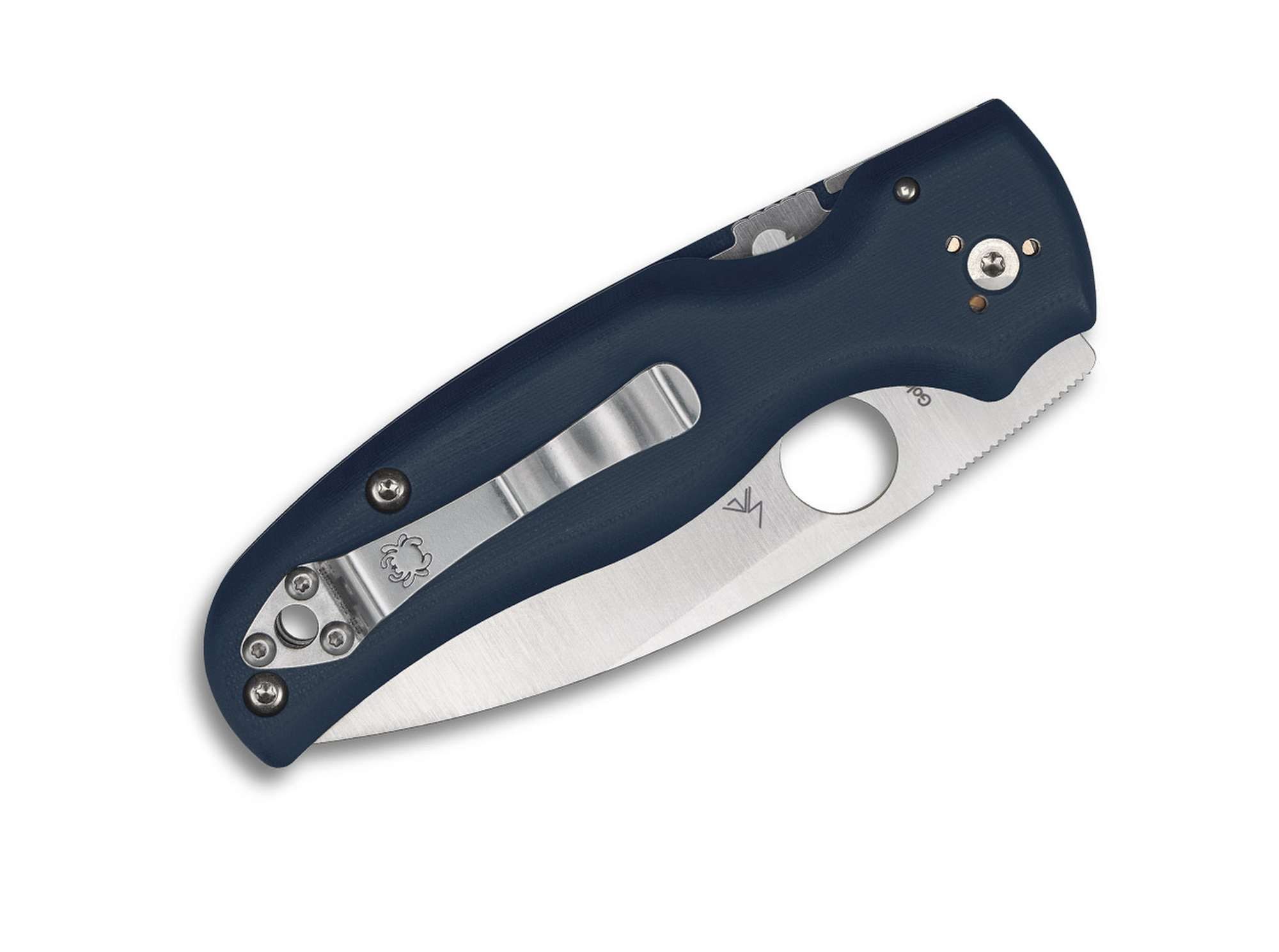 Spyderco Taschenmesser Spyderco Shaman Blue G10 CPM-SPY27