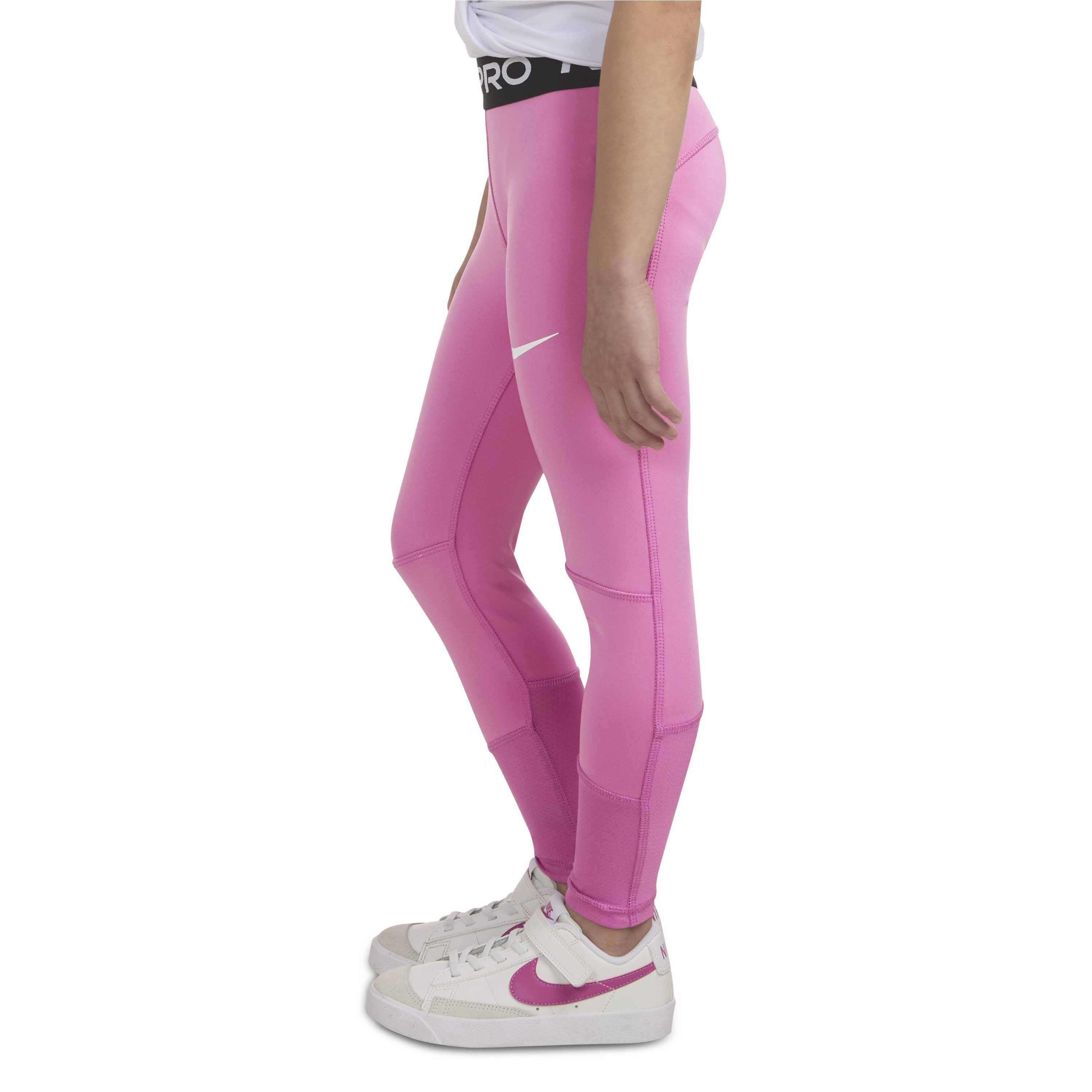 Nike Sportswear Leggings NKG NIKE PRO LEGGING mit angesetztem Bündchen, aus Jersey-Material