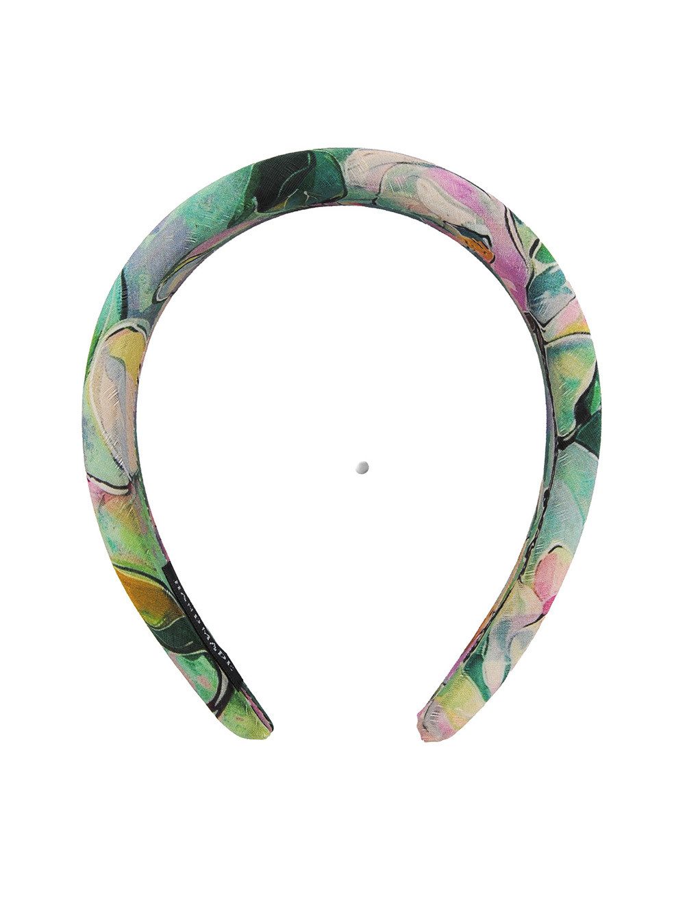 axy Haarreif Haarreif mit floralen Muster gepolstert und elegant, Damen Haareifen Haarband Stilvolles Design