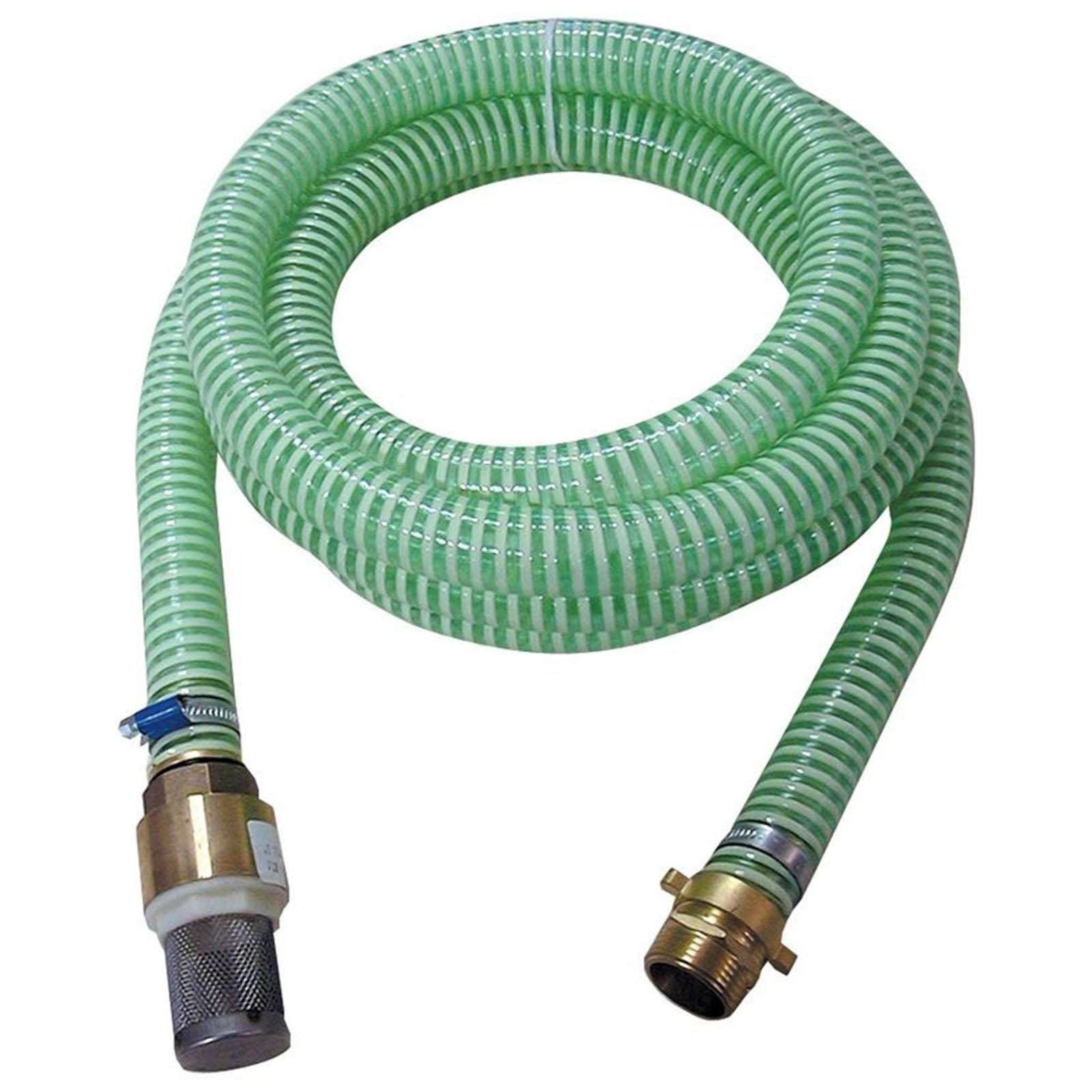 Güde Saugschlauch 7m Sauggarnitur KA 7P für Gartenpumpe / Hauswasserwerk, IG / AG 1 " Anschlussgewinde, 7 Meter Länge