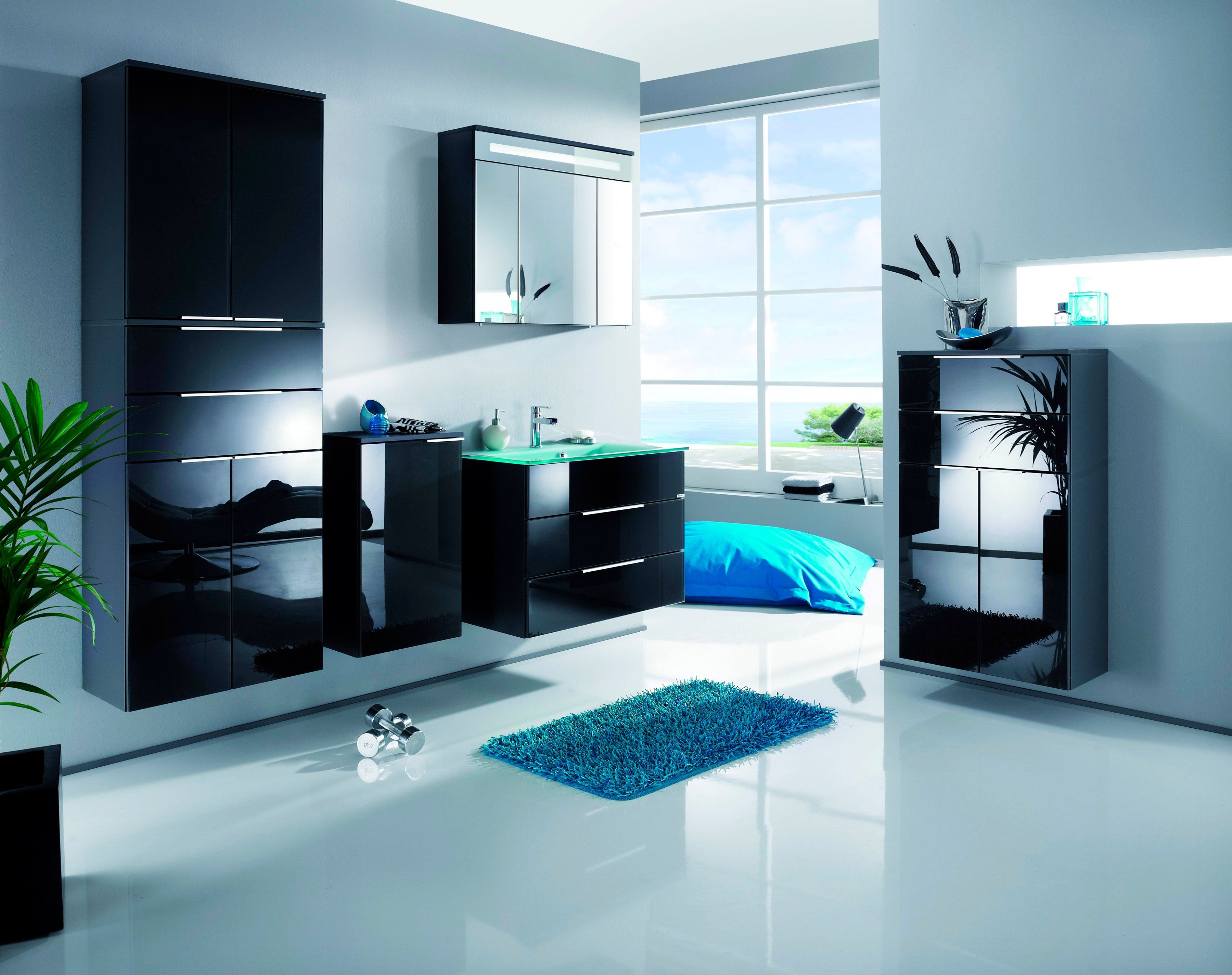 FACKELMANN Spiegelschrank Kara Badmöbel Breite 80 cm