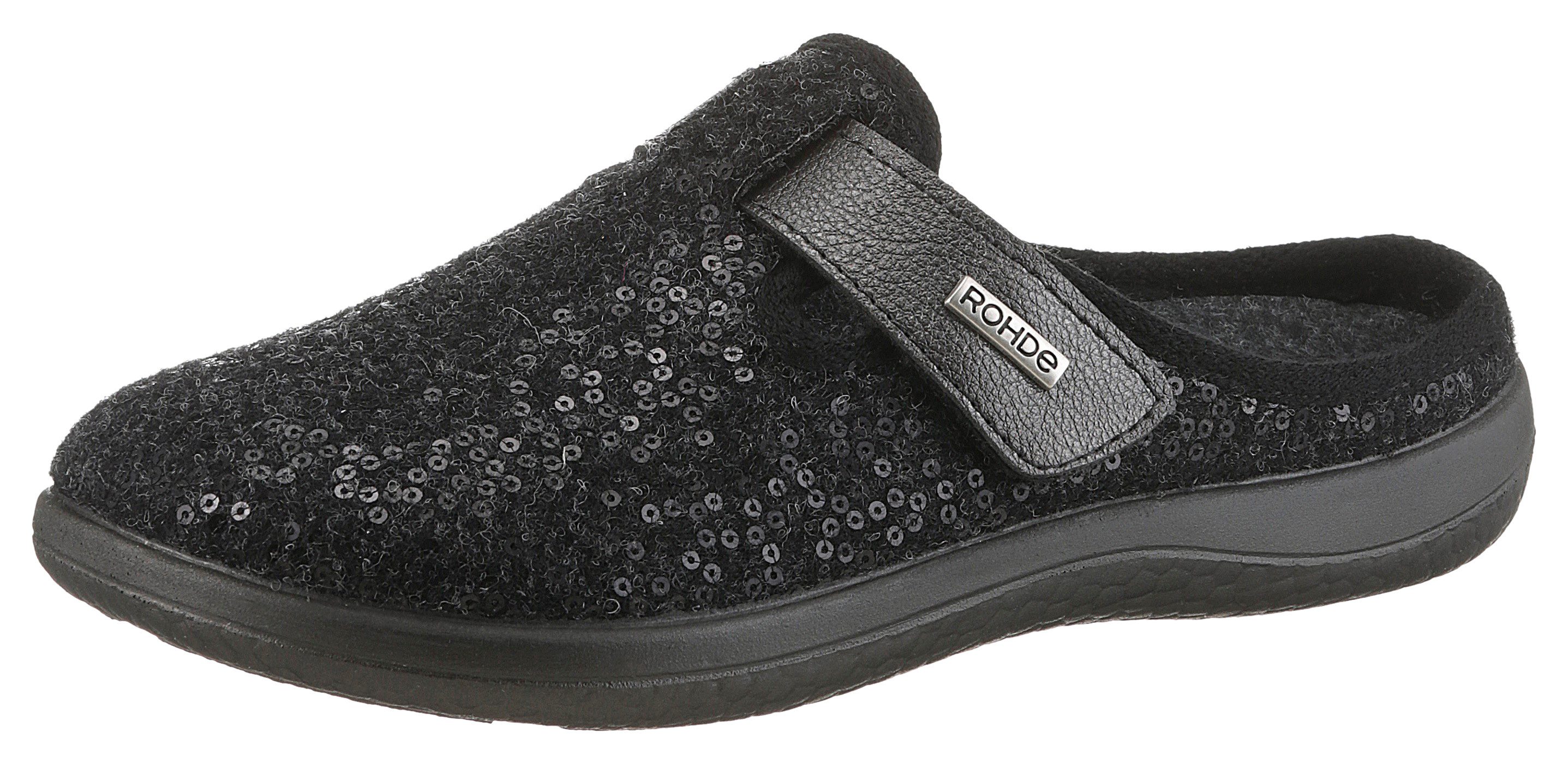 Rohde BARI Pantoffel, Hausschuh, Clog, Шлепанцы in klassischer Optik