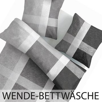 Bettwäsche Home Dreams, Bestlivings, Baumwolle, Bettwäsche 2-tlg - Bettbezug 135x200cm + Kissenbezug 80x80cm
