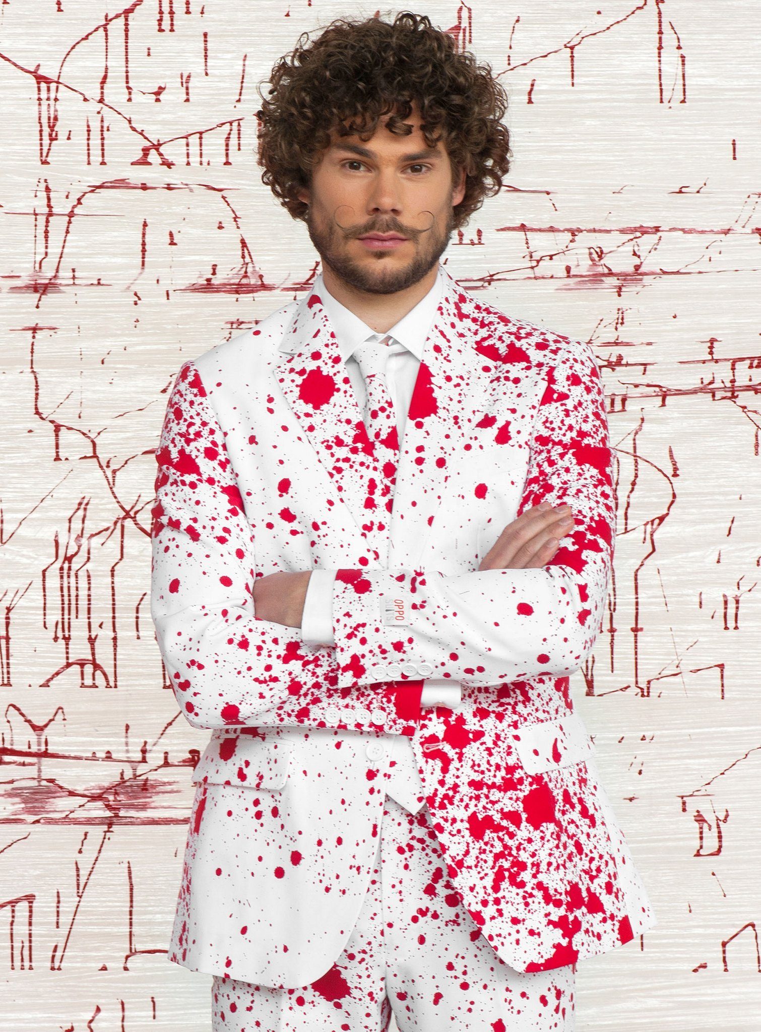 Opposuits Partyanzug OppoSuits Bloody Harry, Ausgefallene Anzüge für coole Männer