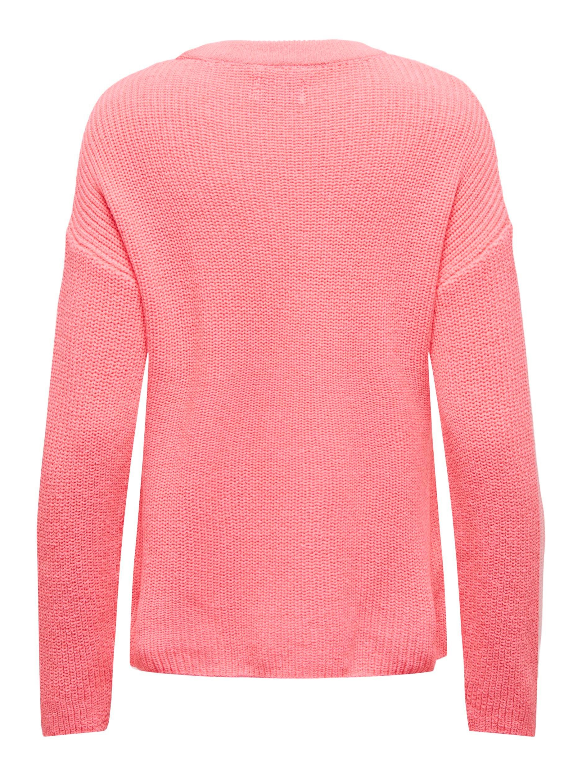 ONLY Rundhalspullover ONLBELLA LIFE LS DETAIL günstig online kaufen