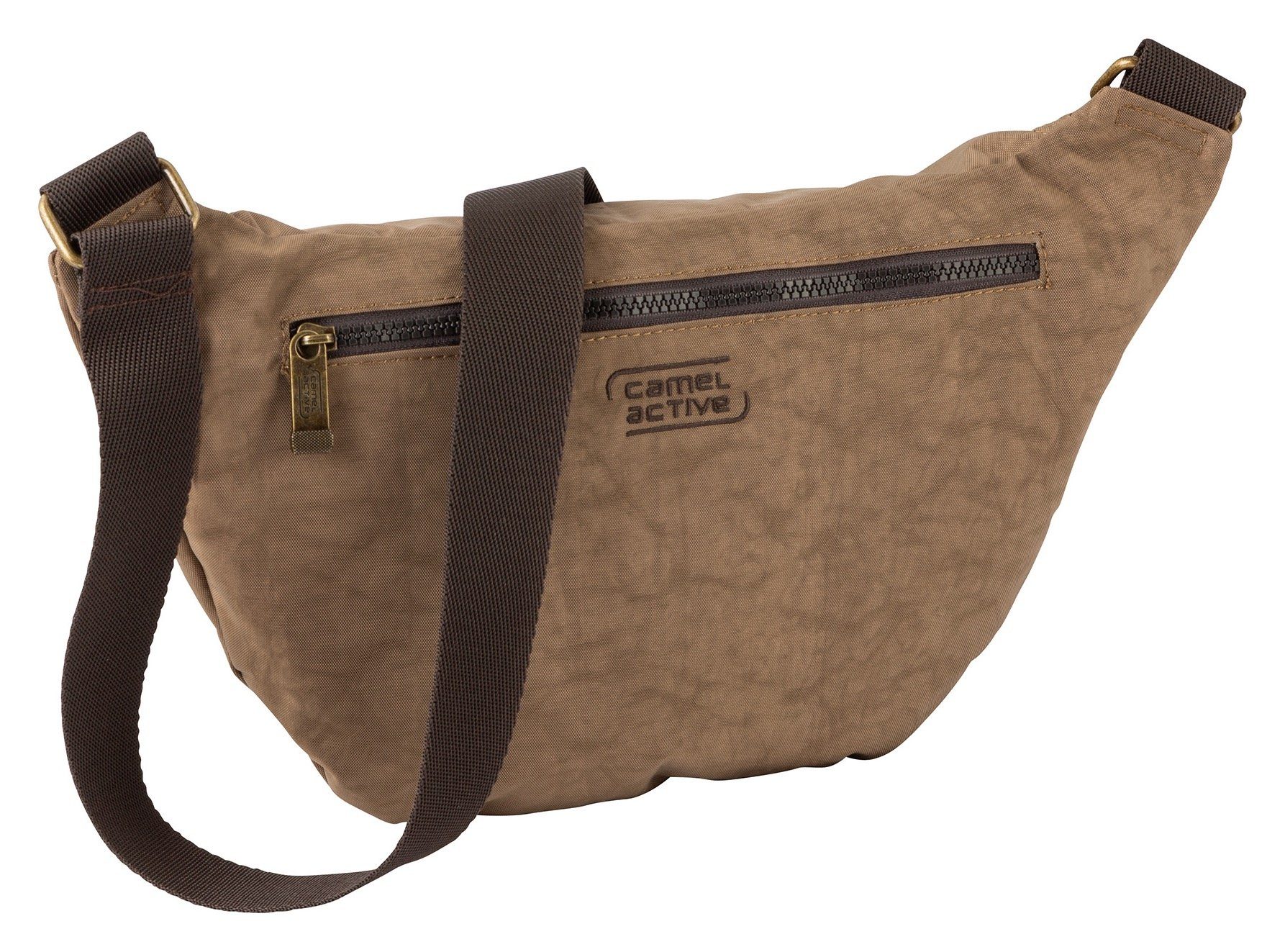 camel active Umhängetasche Journey, aus leichtem robusten Nylon, funktional perfekt für alle Lebenslagen