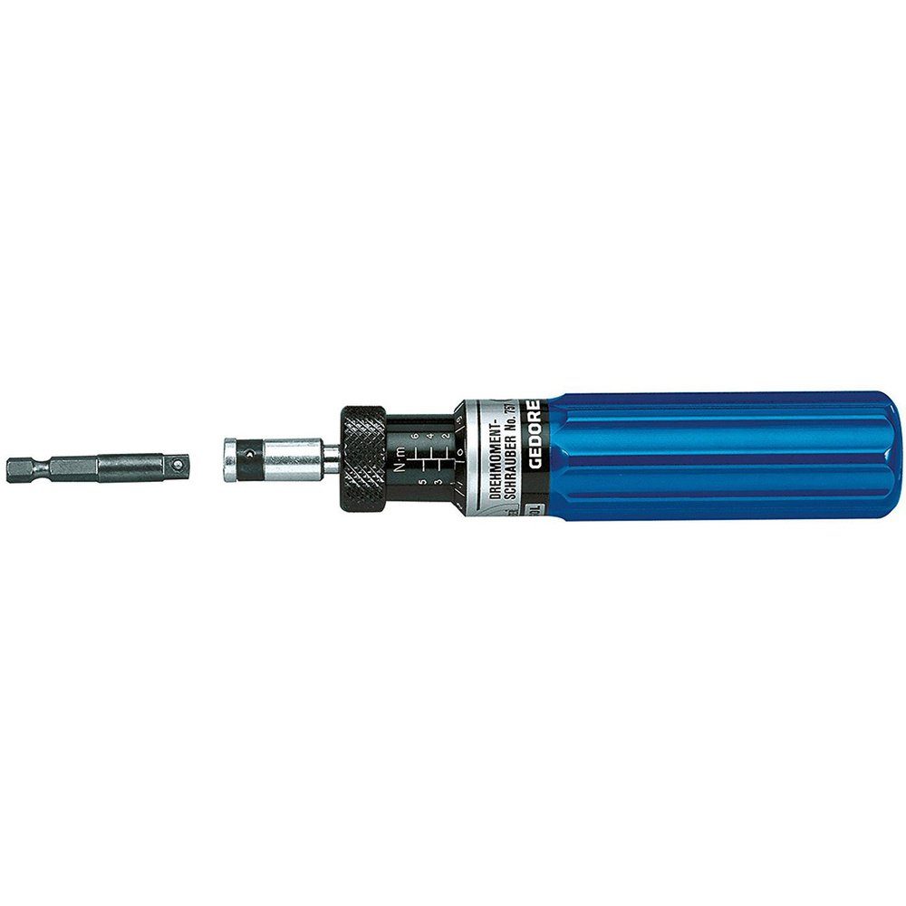 Gedore Schraubendreher Gedore 757-06 Drehmoment-Schraubendreher 1.2 - 6 Nm DIN EN ISO 6789