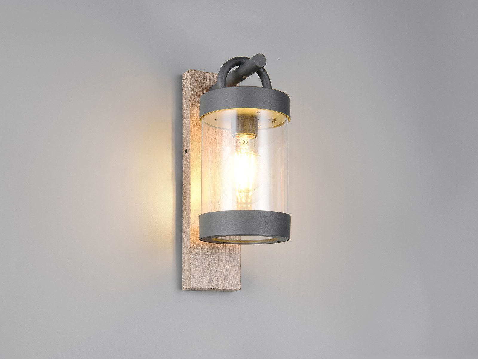 TRIO Leuchten LED Außen-Wandleuchte, LED wechselbar, Warmweiß, Landhausstil günstig online kaufen