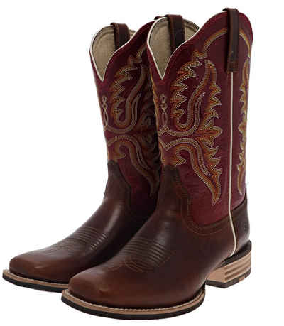 Ariat OLENA Braun Cowboystiefel Damen Westernreitstiefel