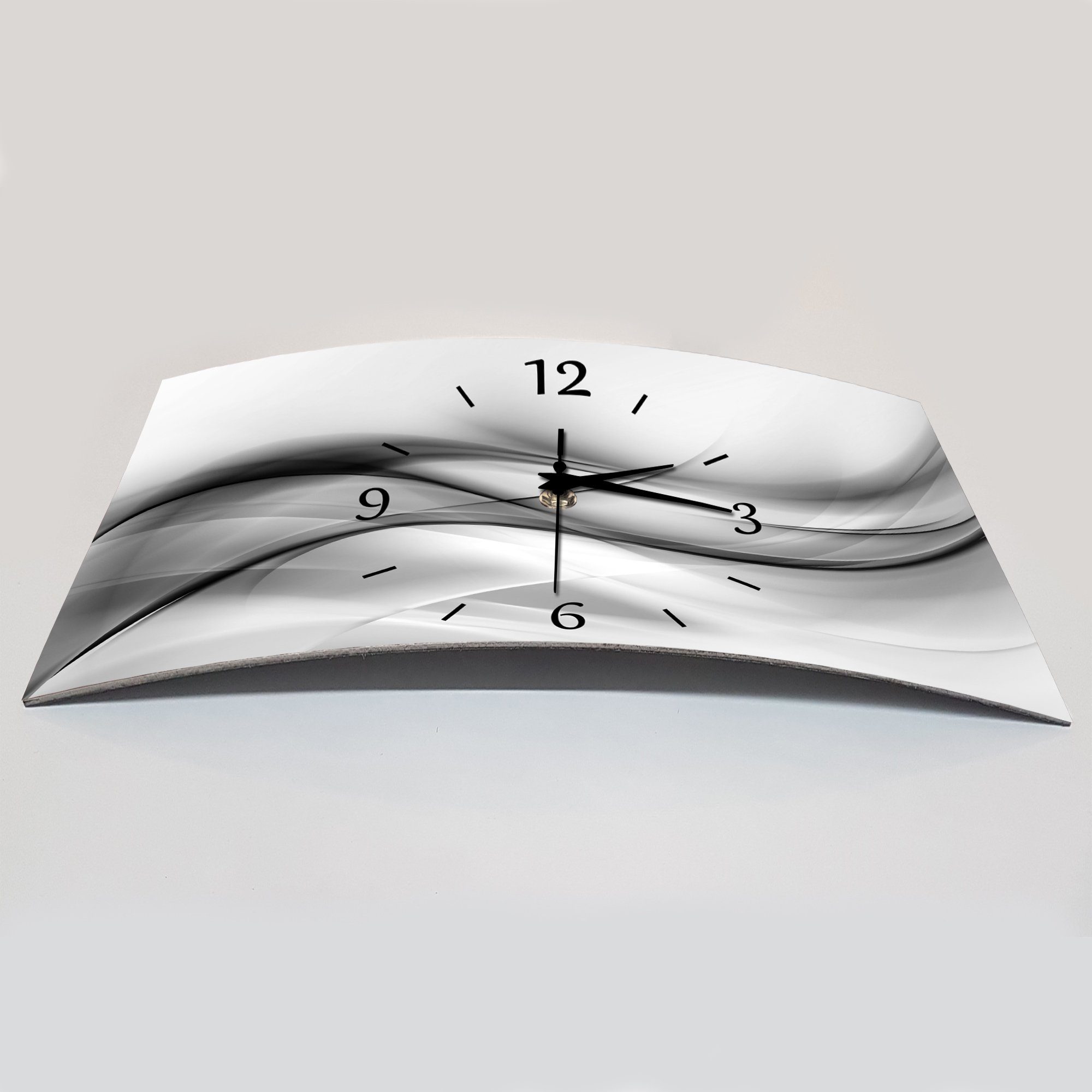 Bilder-Manufaktur Wanduhr MF7 BM Wanduhr Funk Funkuhr oder Quarzuhr lautlos geräuschlos (BM, Funkuhr oder Quarzuhr, kein Ticken, lautlos, geräuschlos, gross) – Bild 2 von 4