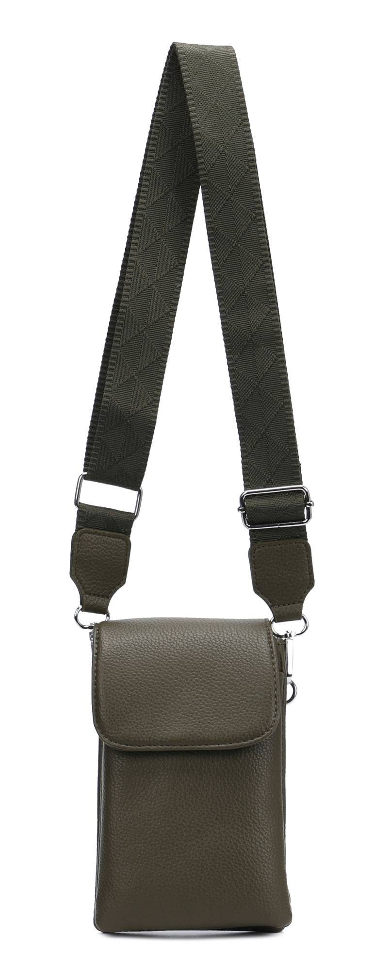 Geldbörse Damen Tasche Handytasche Brusttasche Crossbody Umhängetasche Crossover
