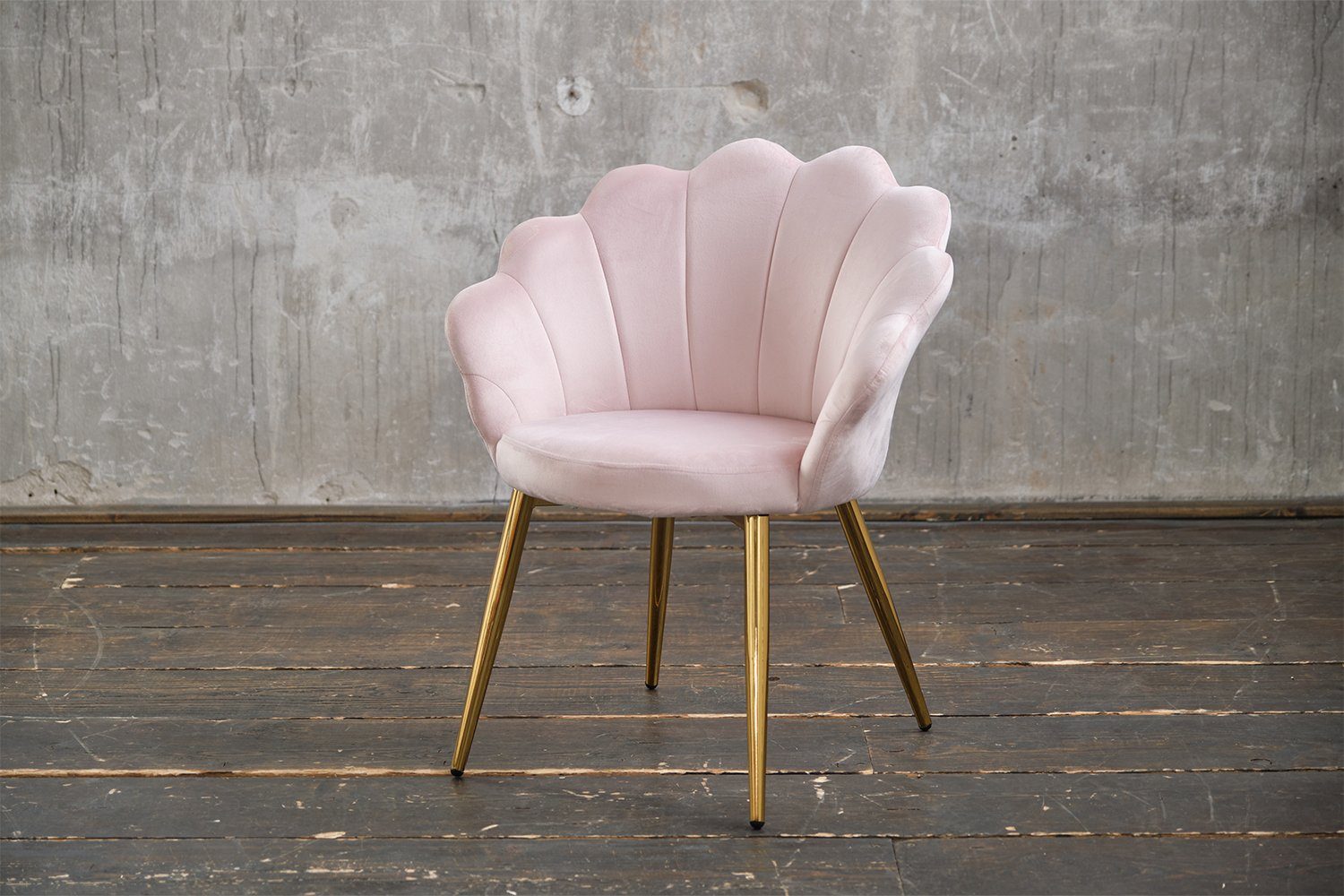 gold Farben, Esszimmerstuhl rosa CARLA, Stuhl schwarz gold | KAWOLA Velvet, versch. Fuß od.