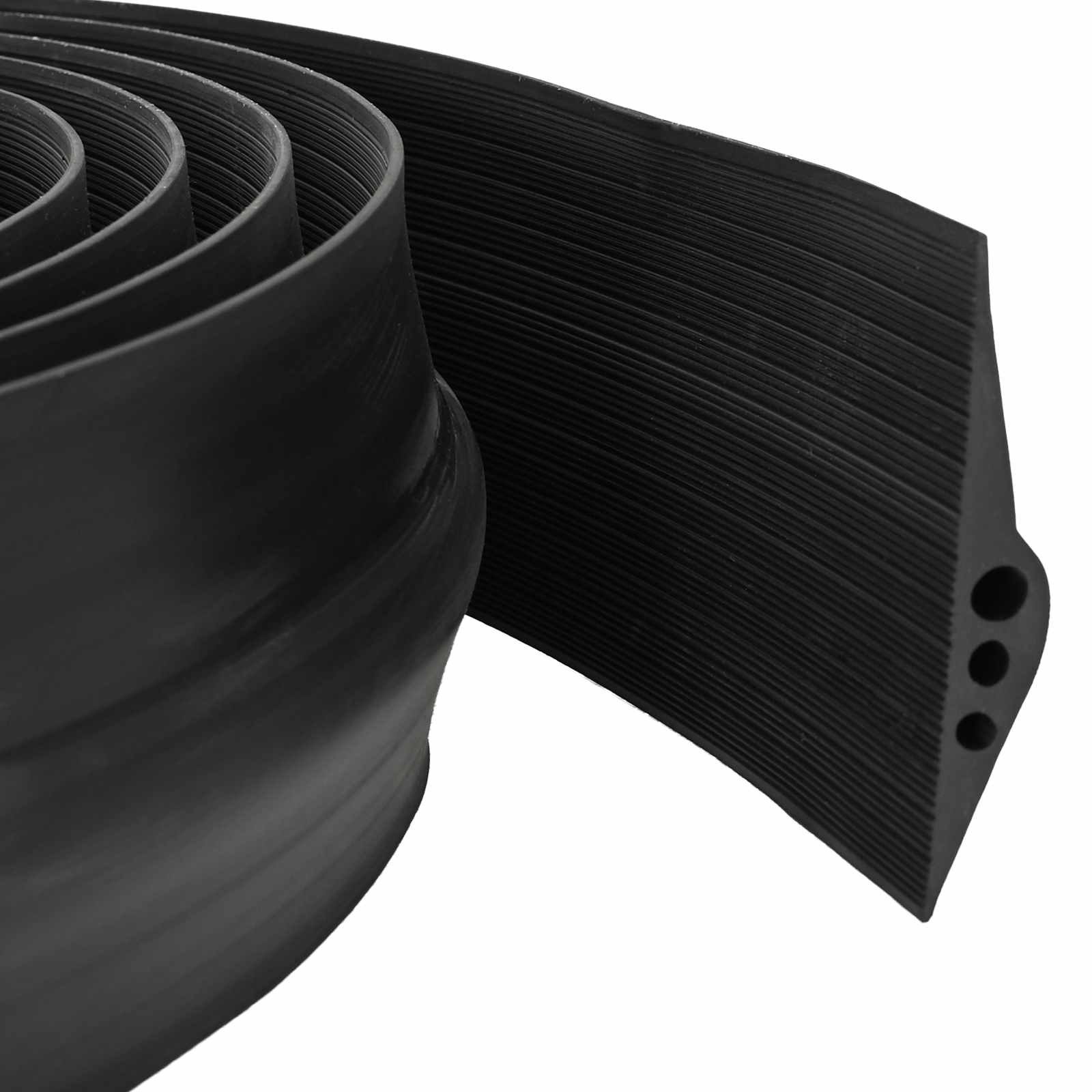 vidaXL Türbeschlag Bodenabdichtung für die Garage 112 x 20 mm 2,5 m EPDM Gummi (1 St)