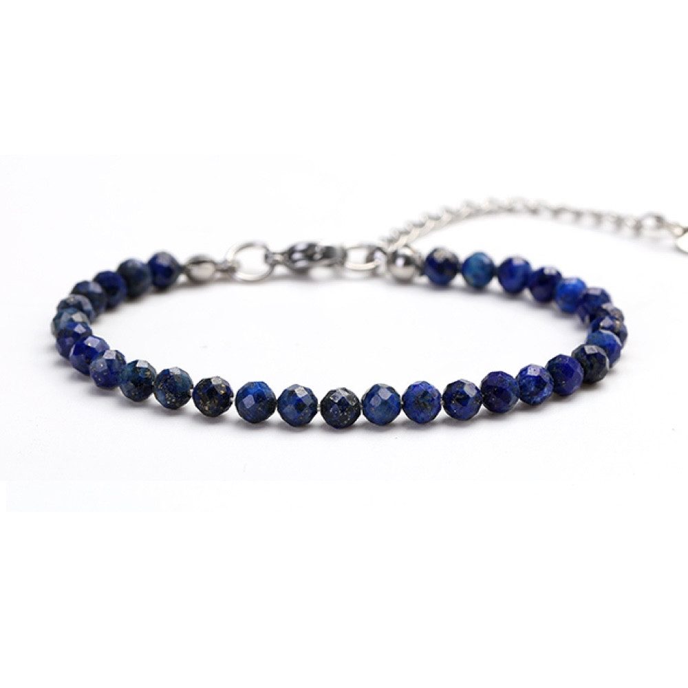 Kim Johanson Fußkette Naturstein Perlenfußkette (1-tlg), mit Edelstahlversc günstig online kaufen