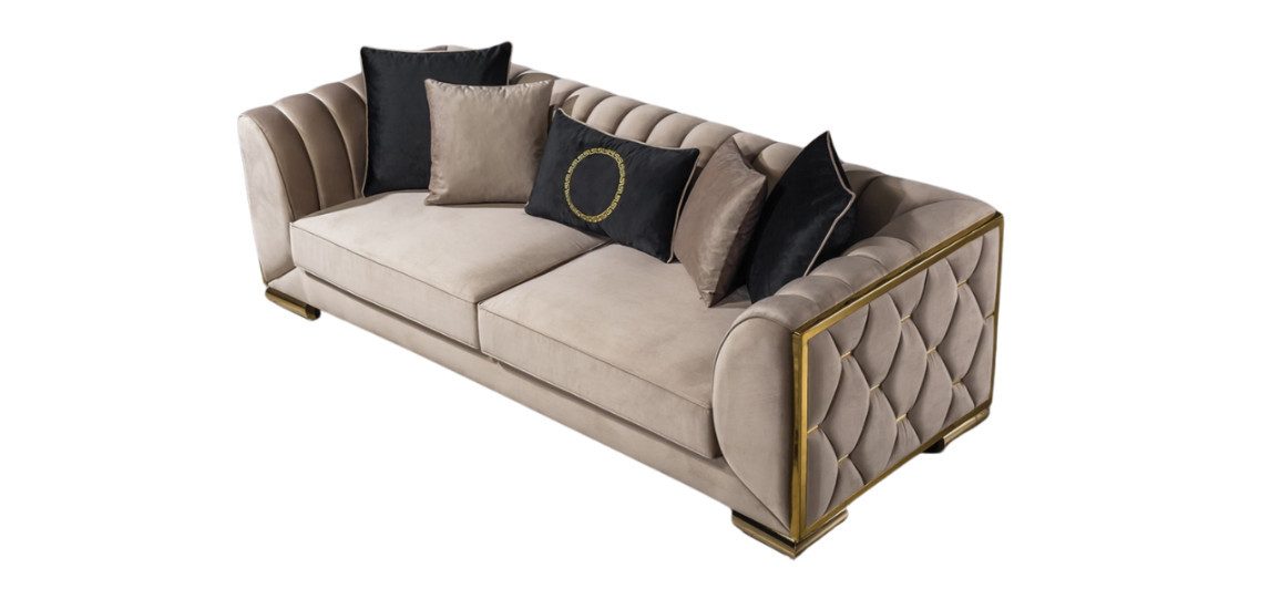 Villa Möbel Sofa Casablanca, 3-Sitzer 1 günstig online kaufen