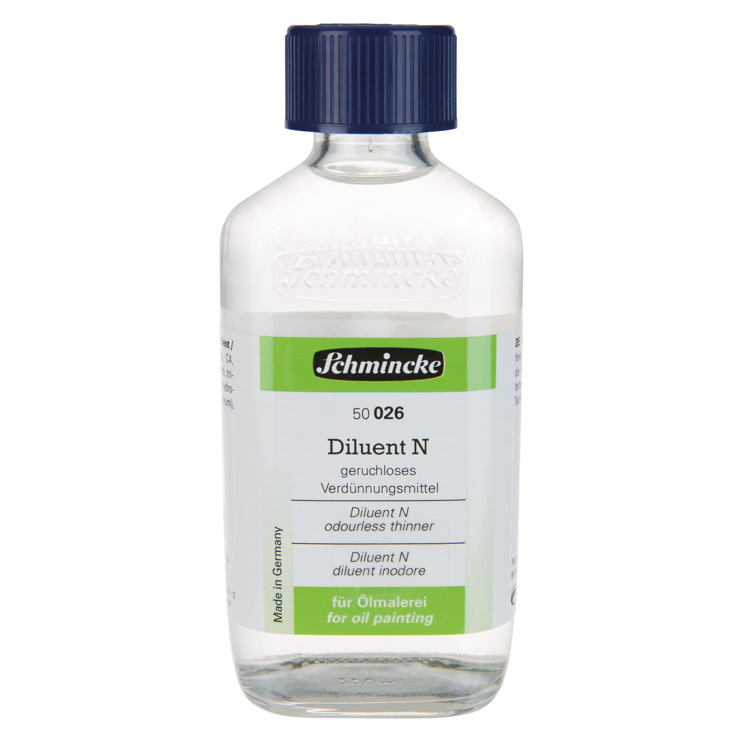 Schmincke Ölfarbe Diluent N - 200ml Öl Hilfsmittel - 50 026 026 Reiniger Verdünner