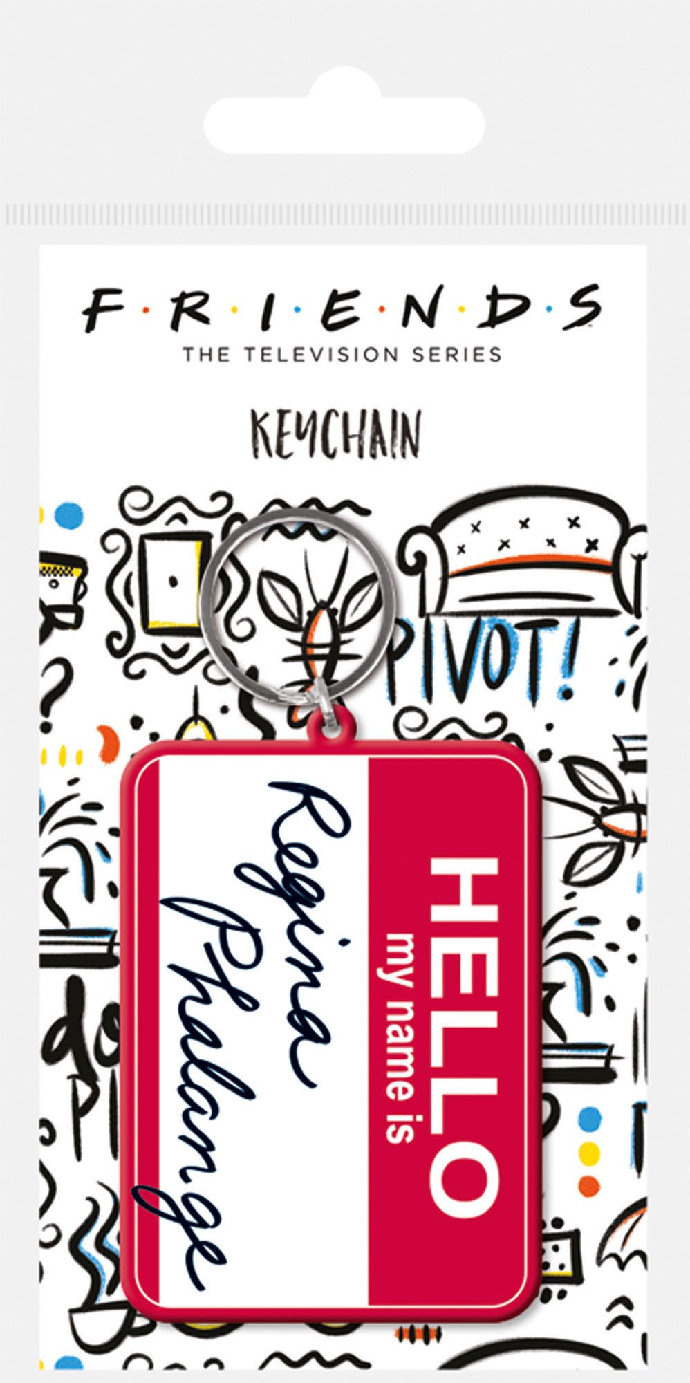 Schlüsselanhänger Friends - Keyring - Regina Phalange