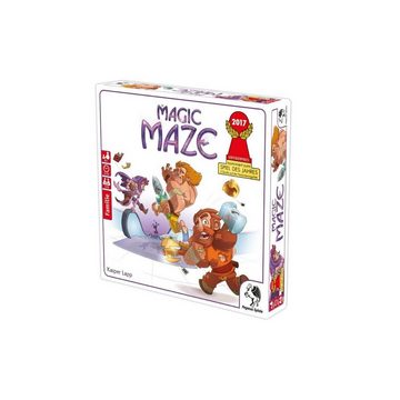 Pegasus Spiele Spiel, Familienspiel 57200G - Magic Maze, 1-8 Spieler, ab 8 Jahren, (DE-Ausgabe), Kooperative Spiel