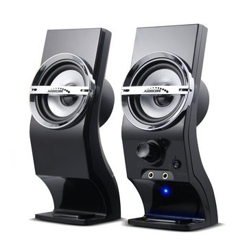 Audiocore AC805 Lautsprechersystem (3.5mm, 2x 3W, 60Hz - 20KHz, 4 Ohm, USB 5V)