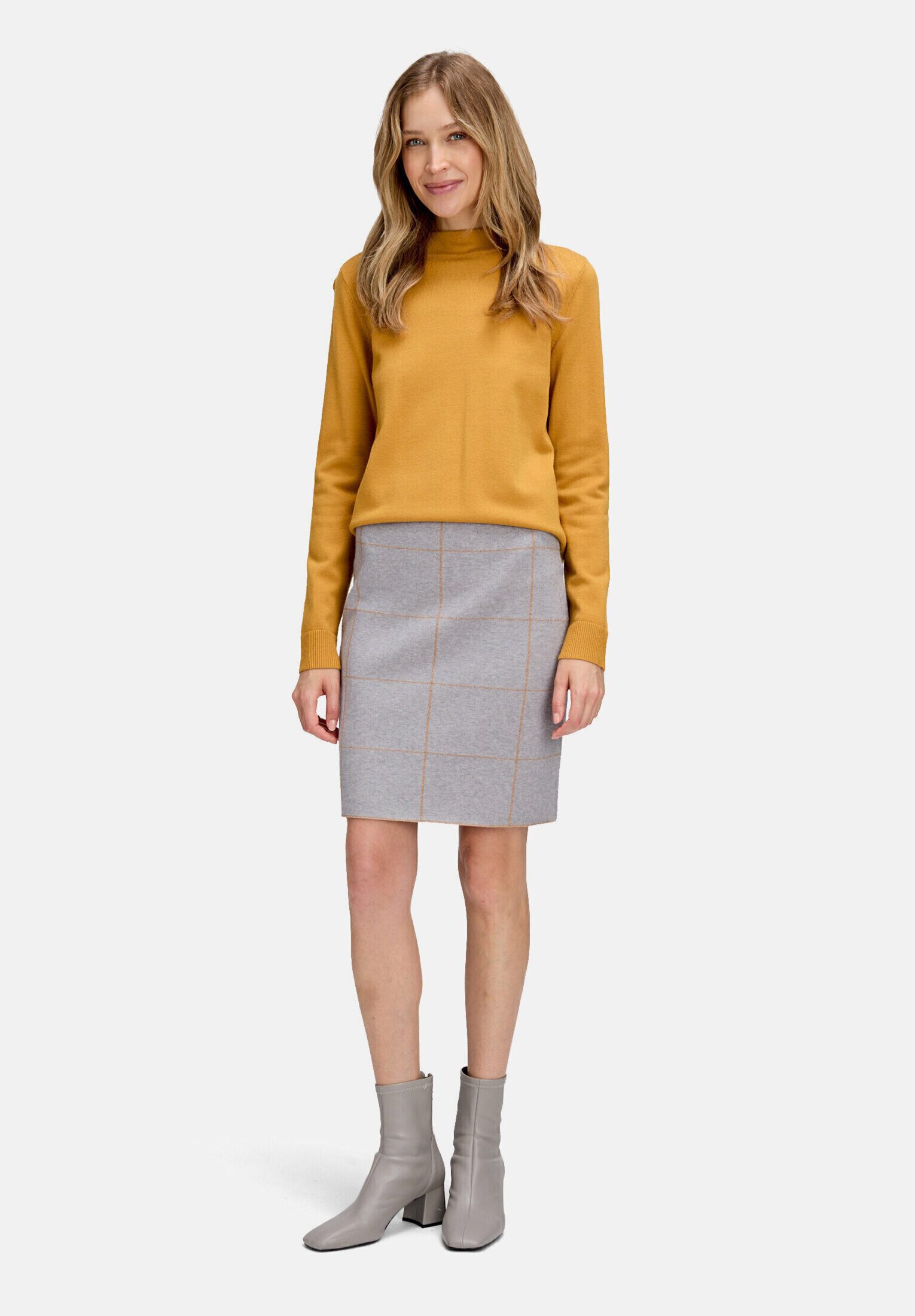 Betty Barclay Strickpullover Damen mit Stehkragen (1-tlg)