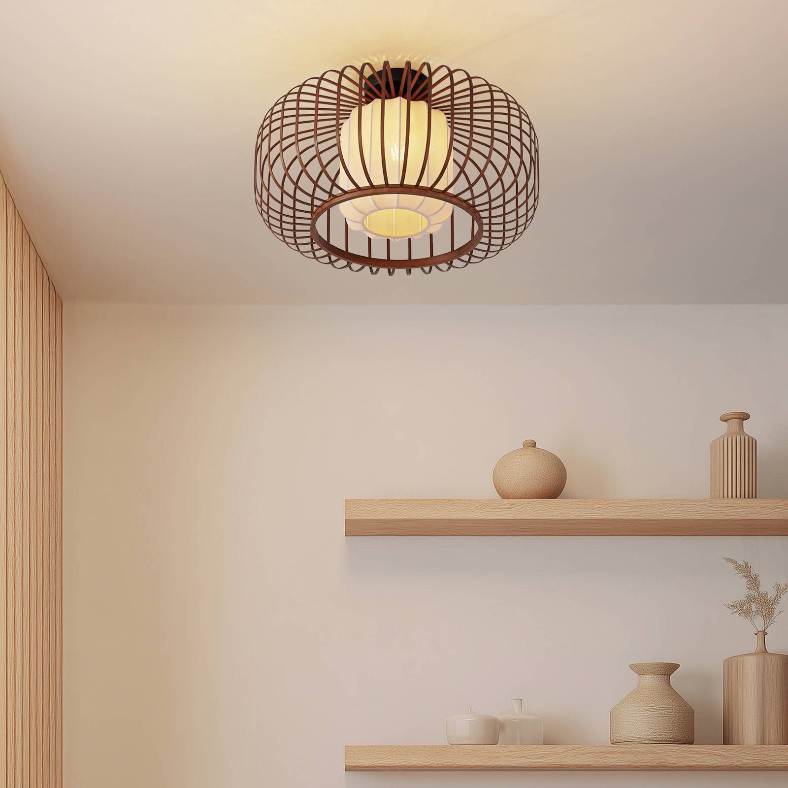 Lindby Deckenleuchten Davella, IP20, 1 x 15 W LED