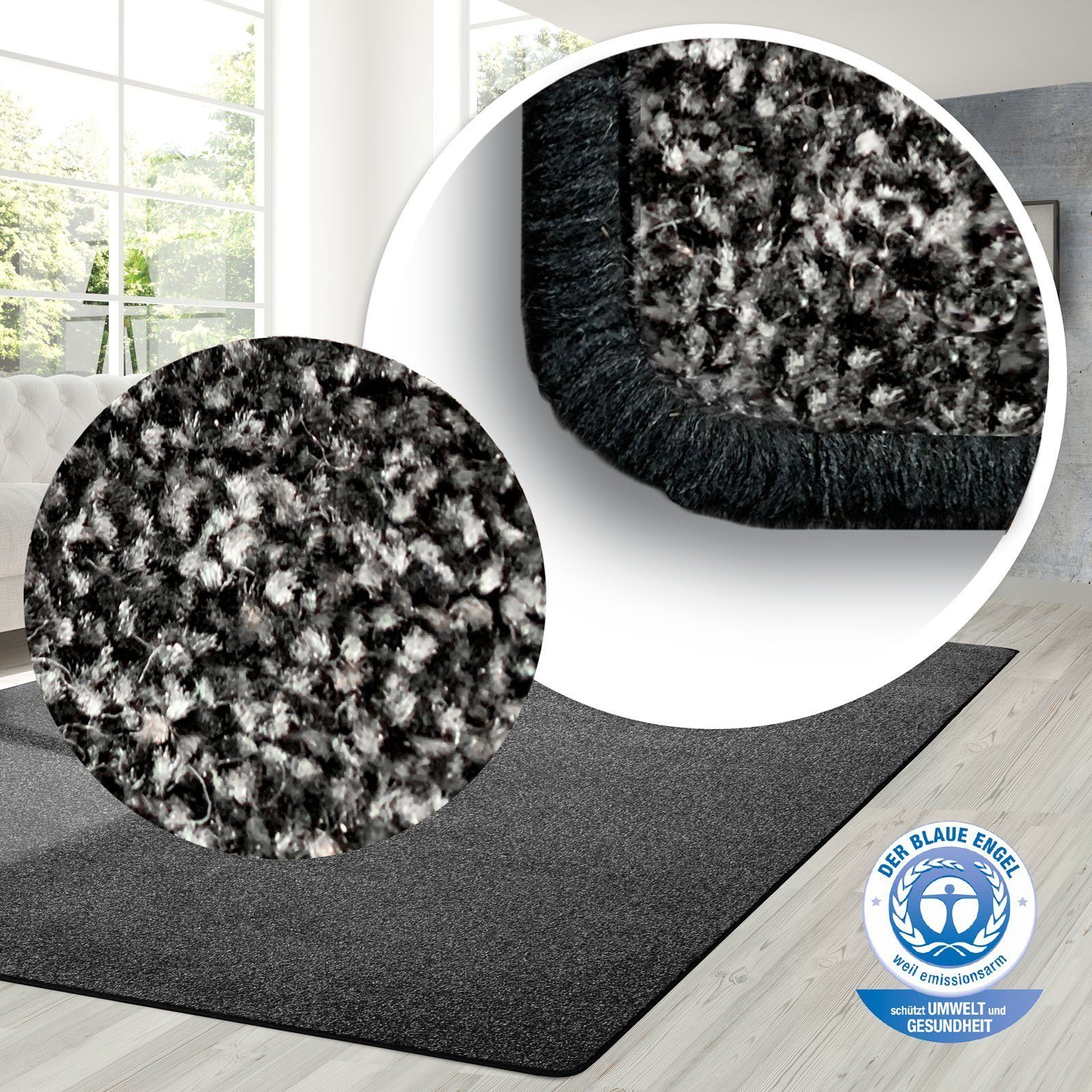 Karat Veloursteppich Toulon, Teppichläufer in vielen Größen, Teppich in vie günstig online kaufen