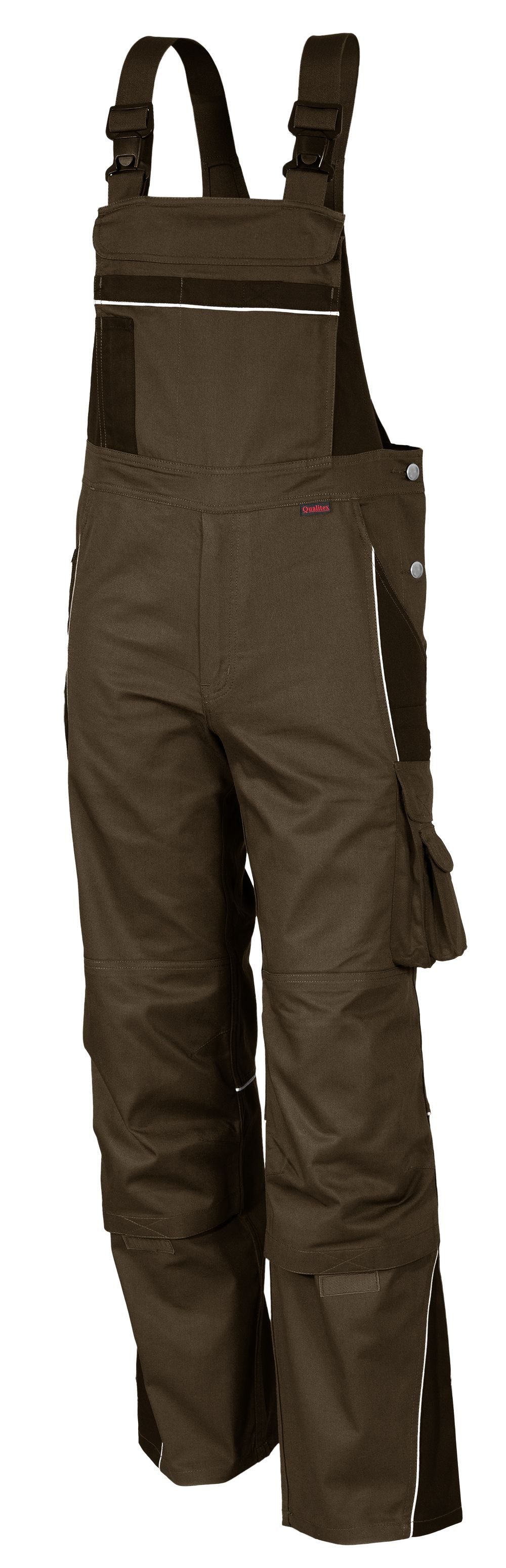 Qualitex Workwear Arbeitslatzhose strapazierfähige PROfessionals Latzhose günstig online kaufen