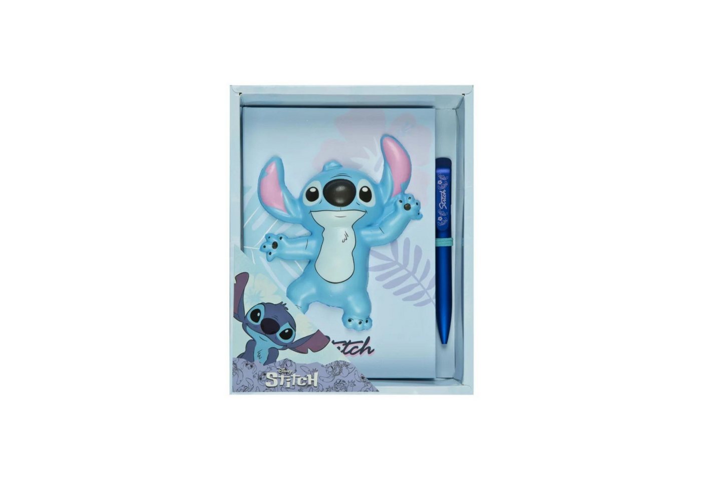 Lilo & Stitch Notizbuch Notizbuch Set – 3D Squishy Cover für kreative Disney-Fans