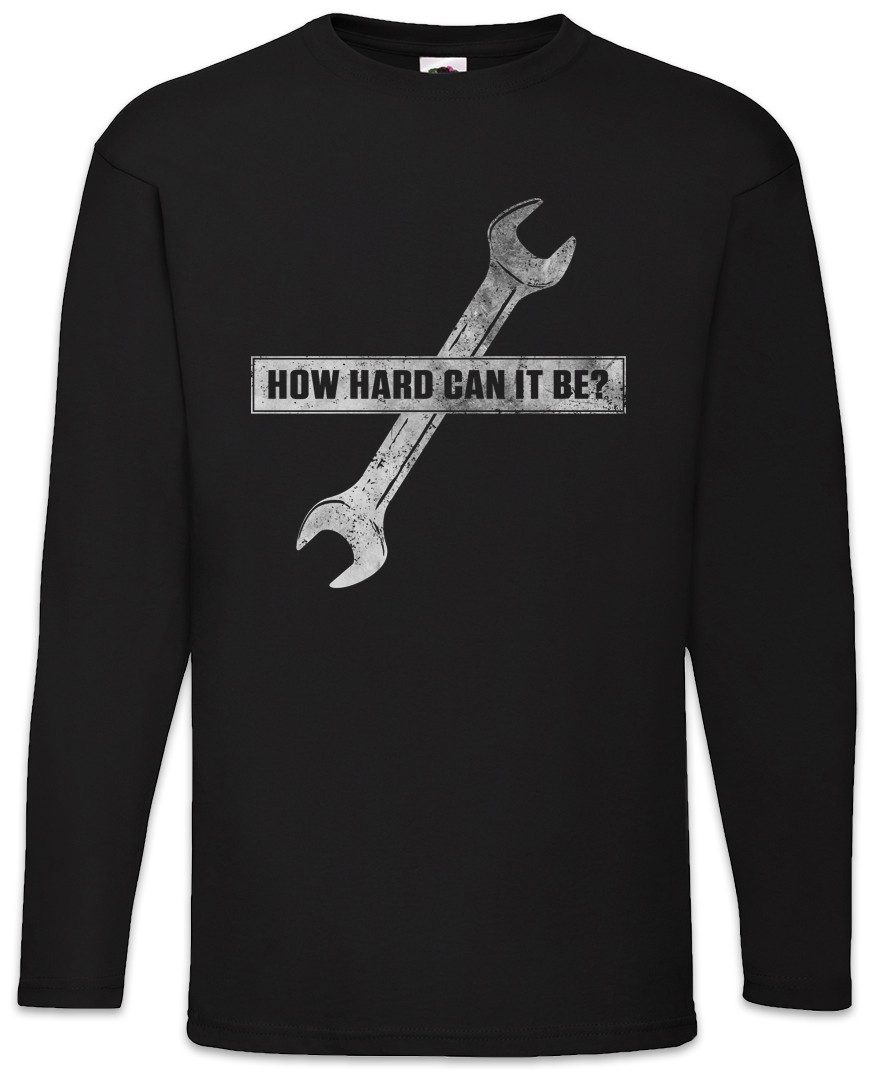 Langarmshirt How Hard Can It Be Langarm T-Shirt Race Racing Car Auto Driver Racer